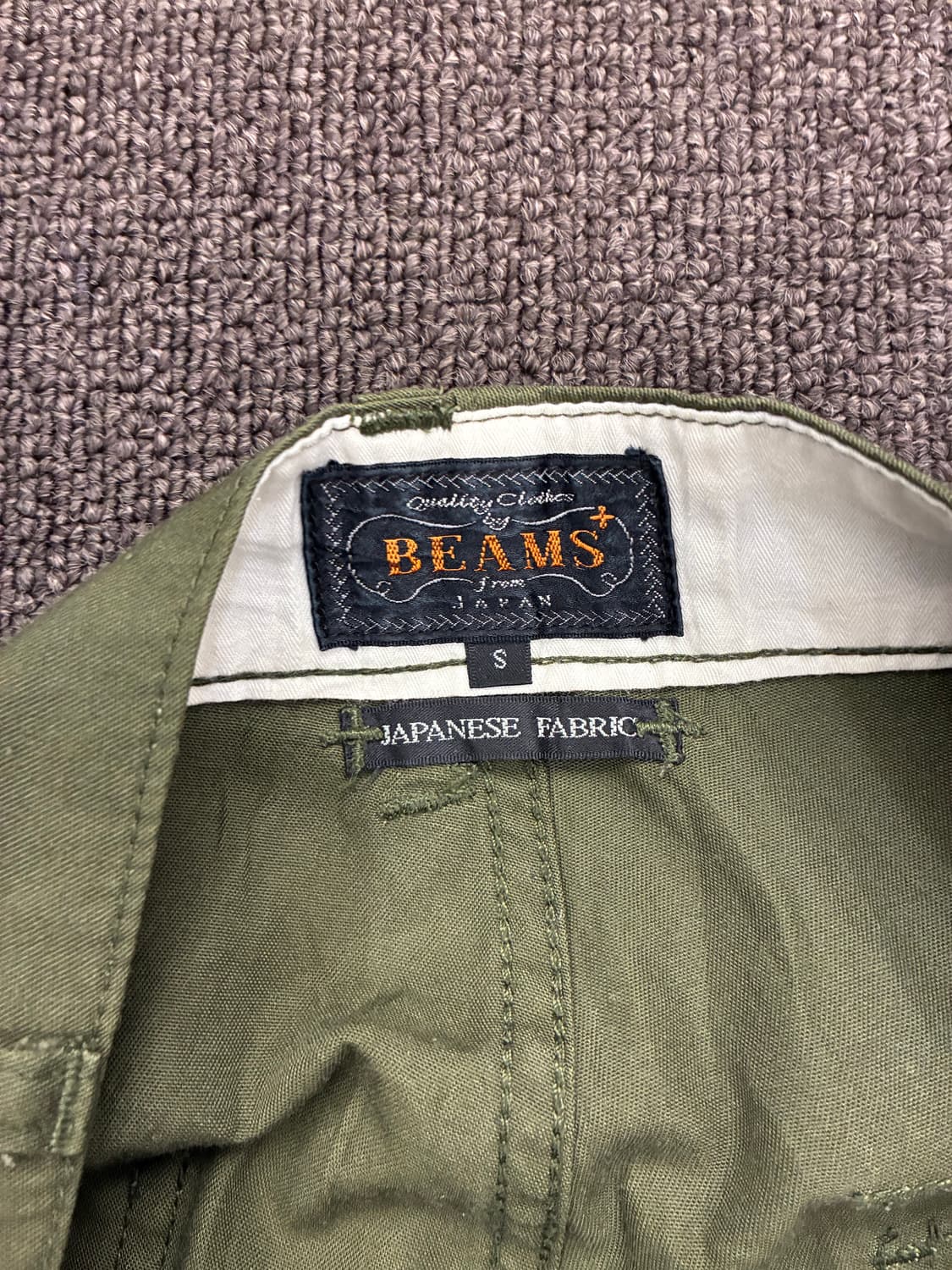 S)BEAMS Japan 빈티지 카고 팬츠 상품이미지5