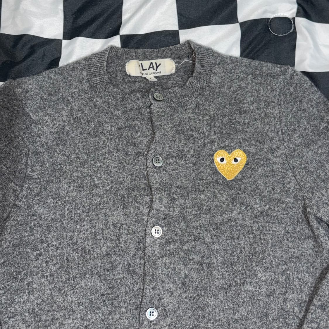 꼼데가르송 플레이 우먼 울 가디건 상품이미지3