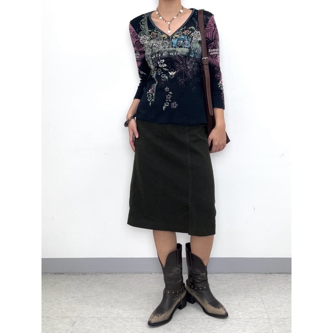 빈티지 오리엔탈 롱슬리브 상품이미지2