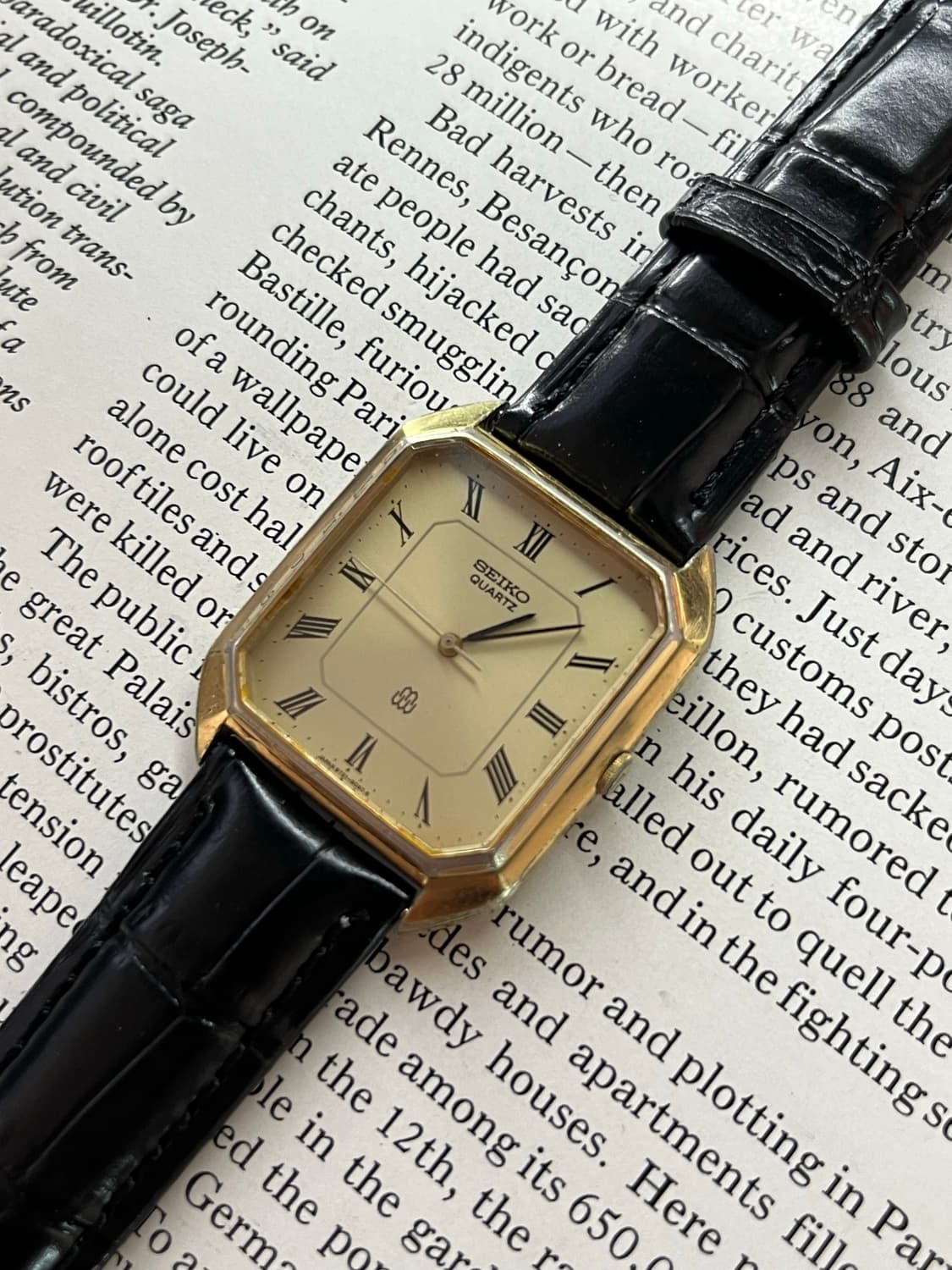 Vintage Seiko Quartz Tank 상품이미지1
