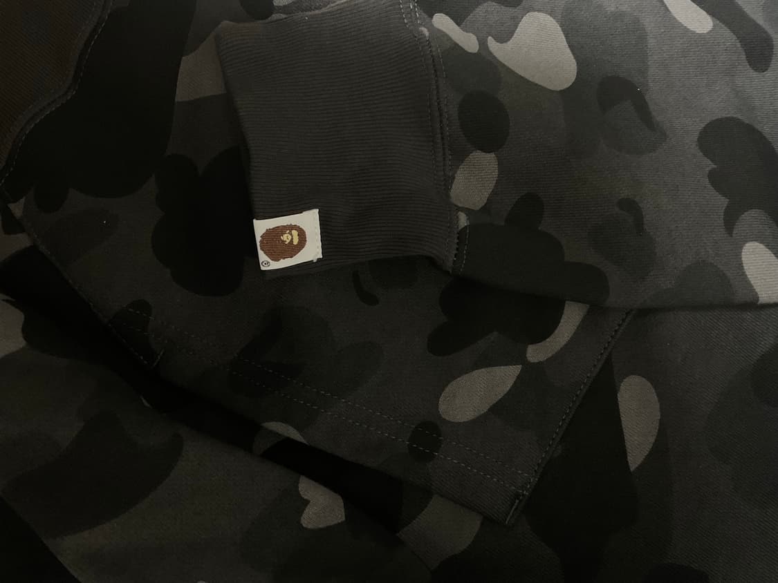 베이프 후드집업 / 흑계 L 상품이미지5