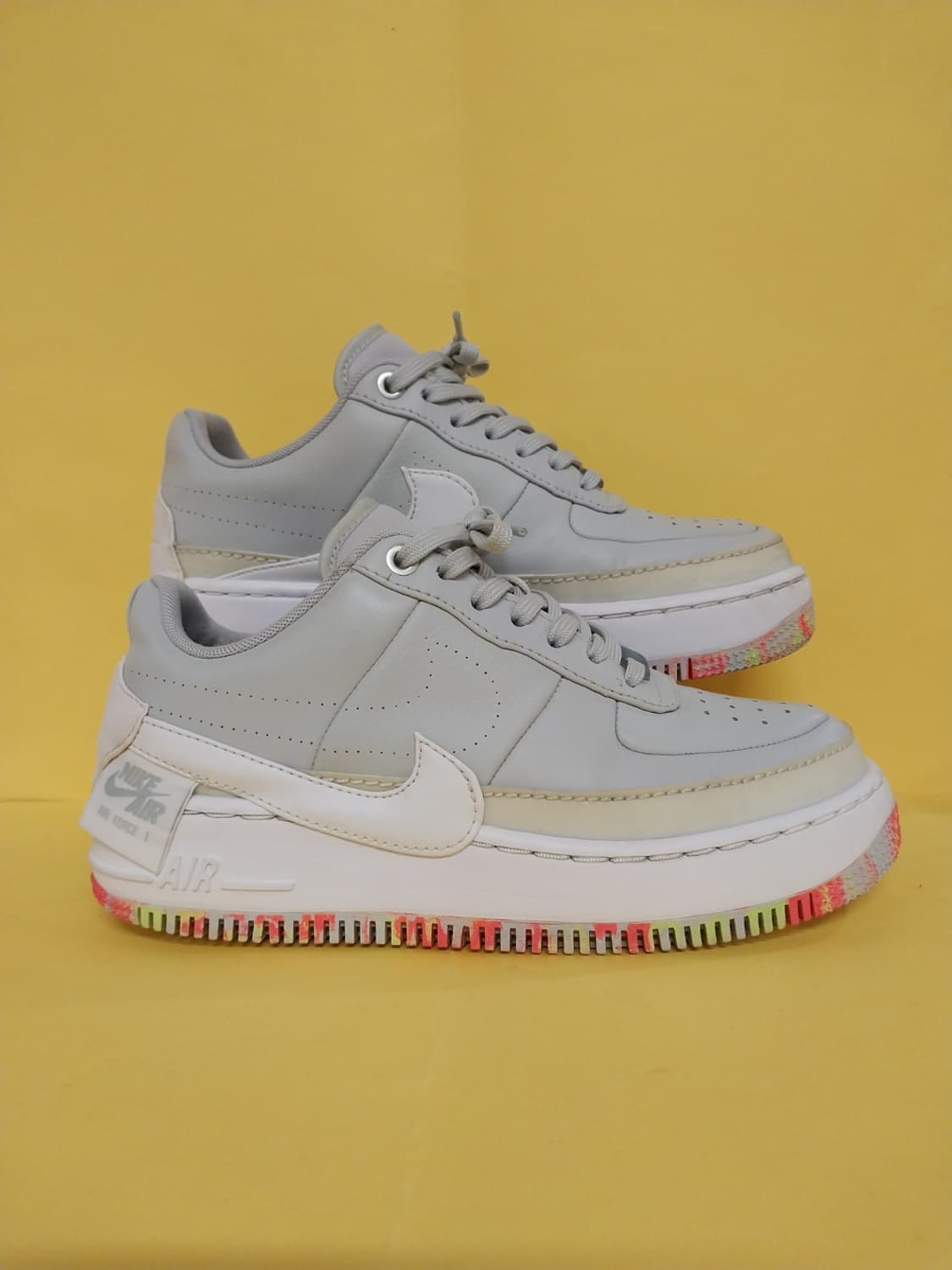 여성 나이키 에어포스1 제스터 XX 프린트 퓨어 플래티넘 운동화 (240 상품이미지3