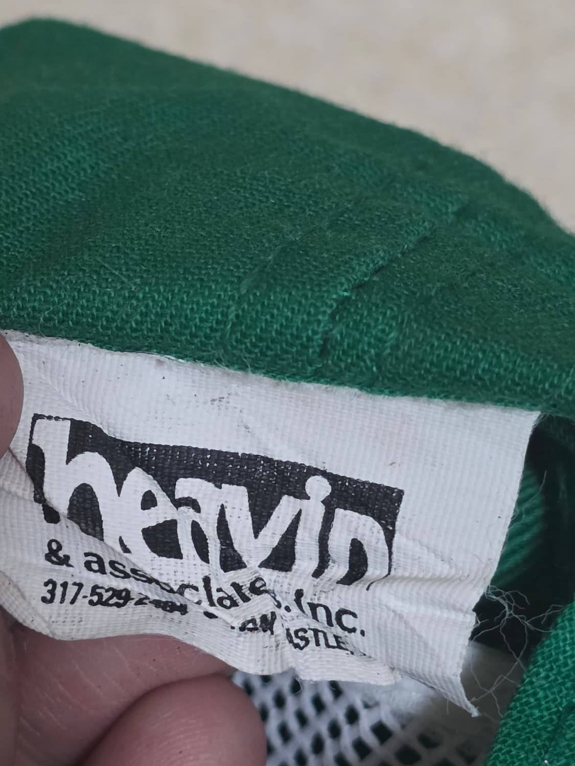 [빈티지] 90s 미판 젠코프 오토모티브 기업 스냅백 (그린) 상품이미지4