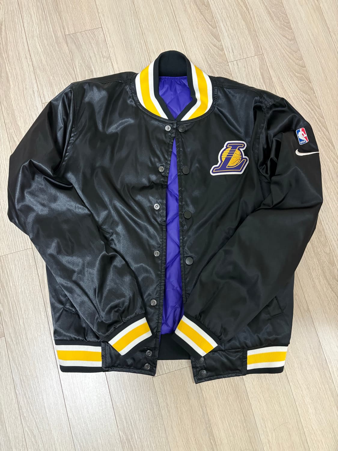 나이키 NBA LA LAKERS 리버시블 바시티 상품이미지1