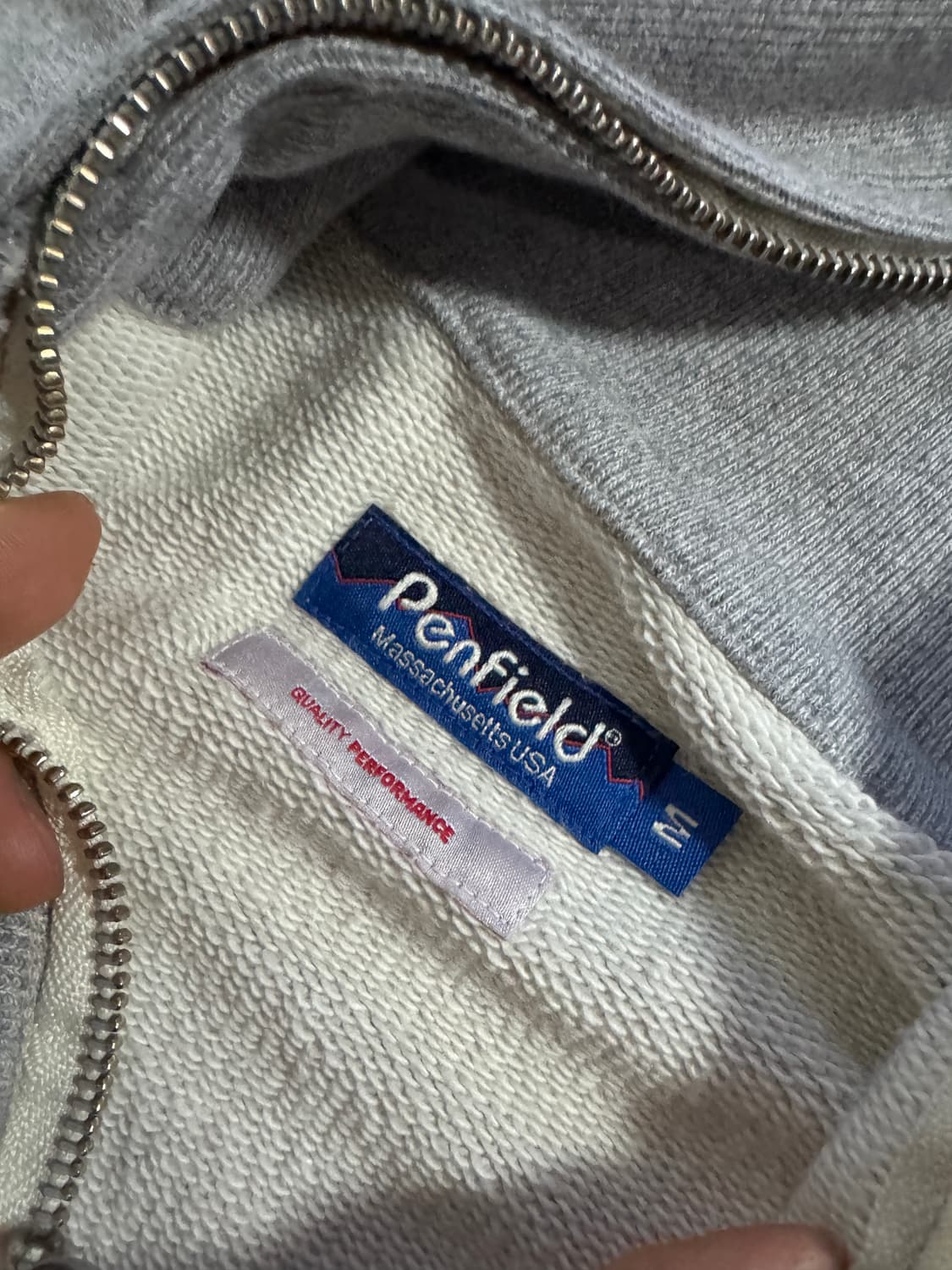 희귀!! 여성 펜필드 x 퀄리티 퍼포먼스 하프집업 맨투맨 M 상품이미지4