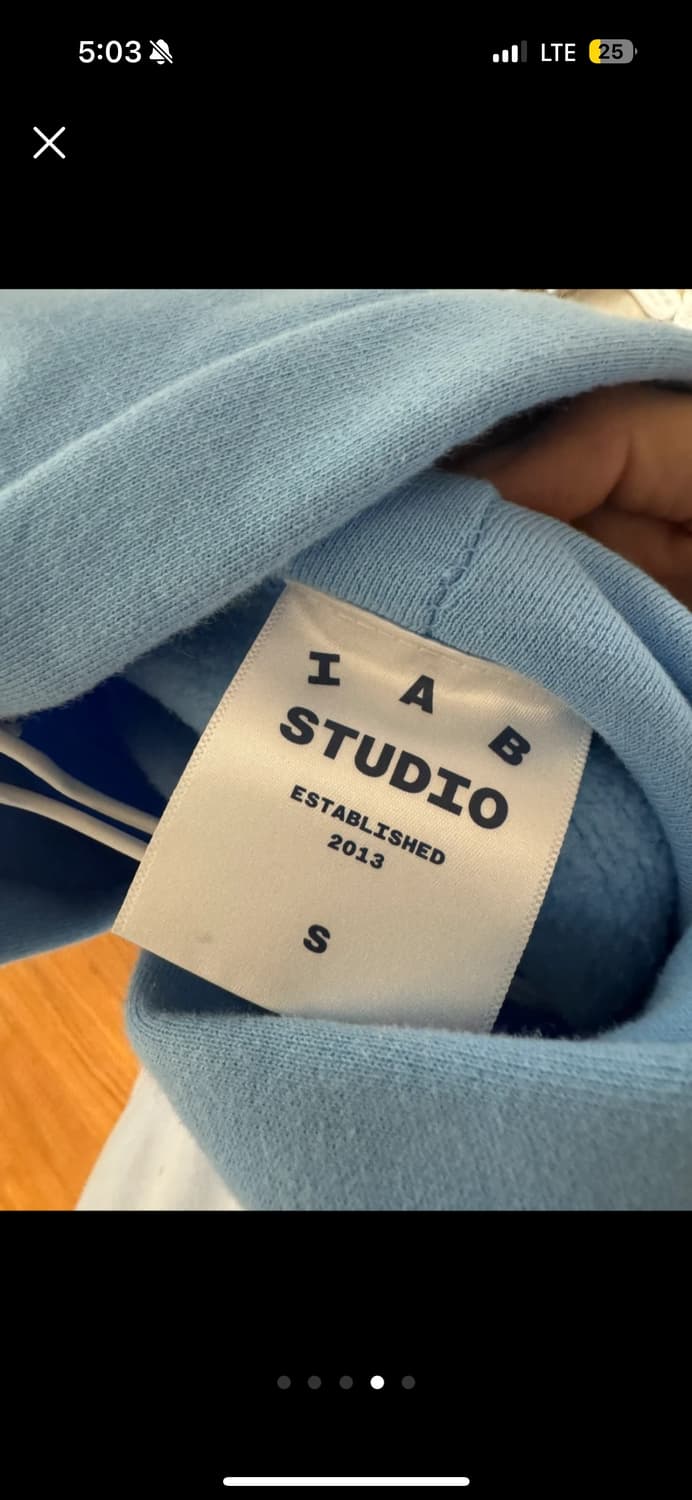 아이앱스튜디오 후드티 스카이블루 레몬 s 상품이미지4