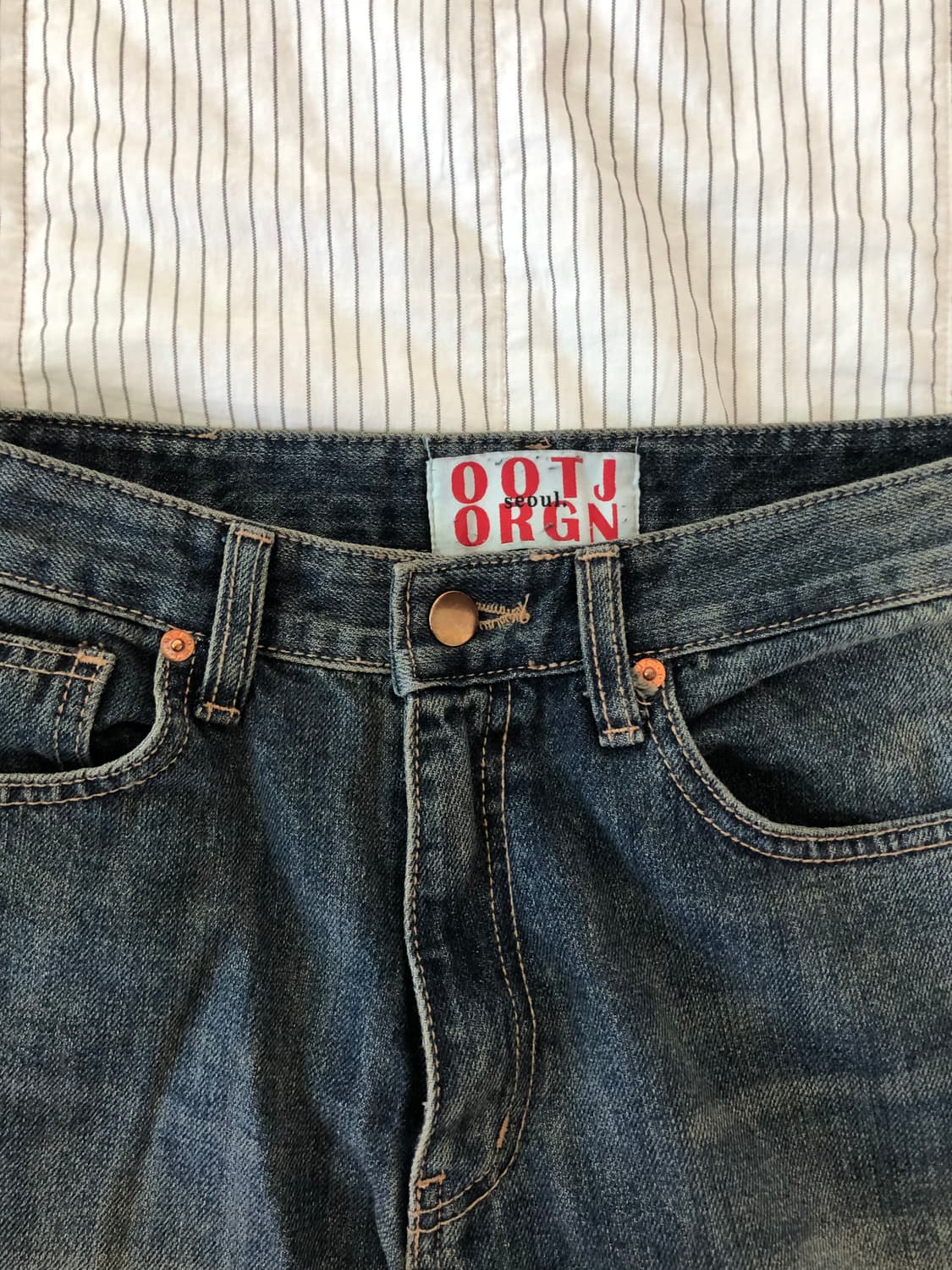 ootj 부츠컷 데님팬츠 (m size:길이 수선) 상품이미지3
