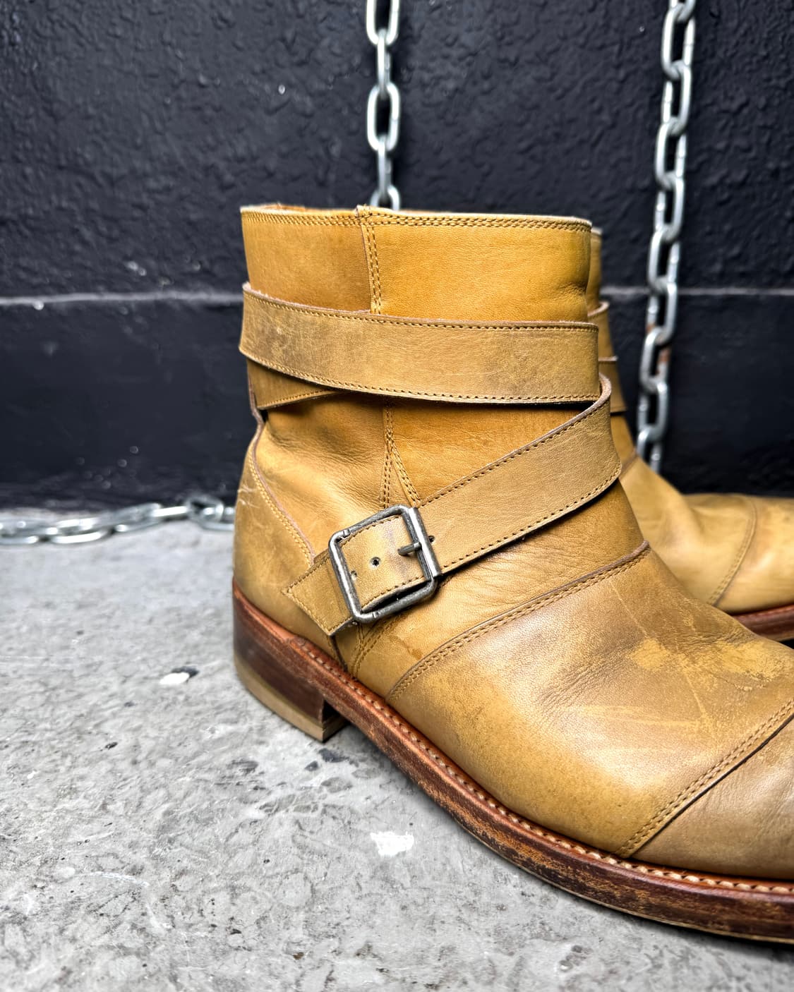 Balmain – Double Strap Jodhpur Boots 상품이미지5