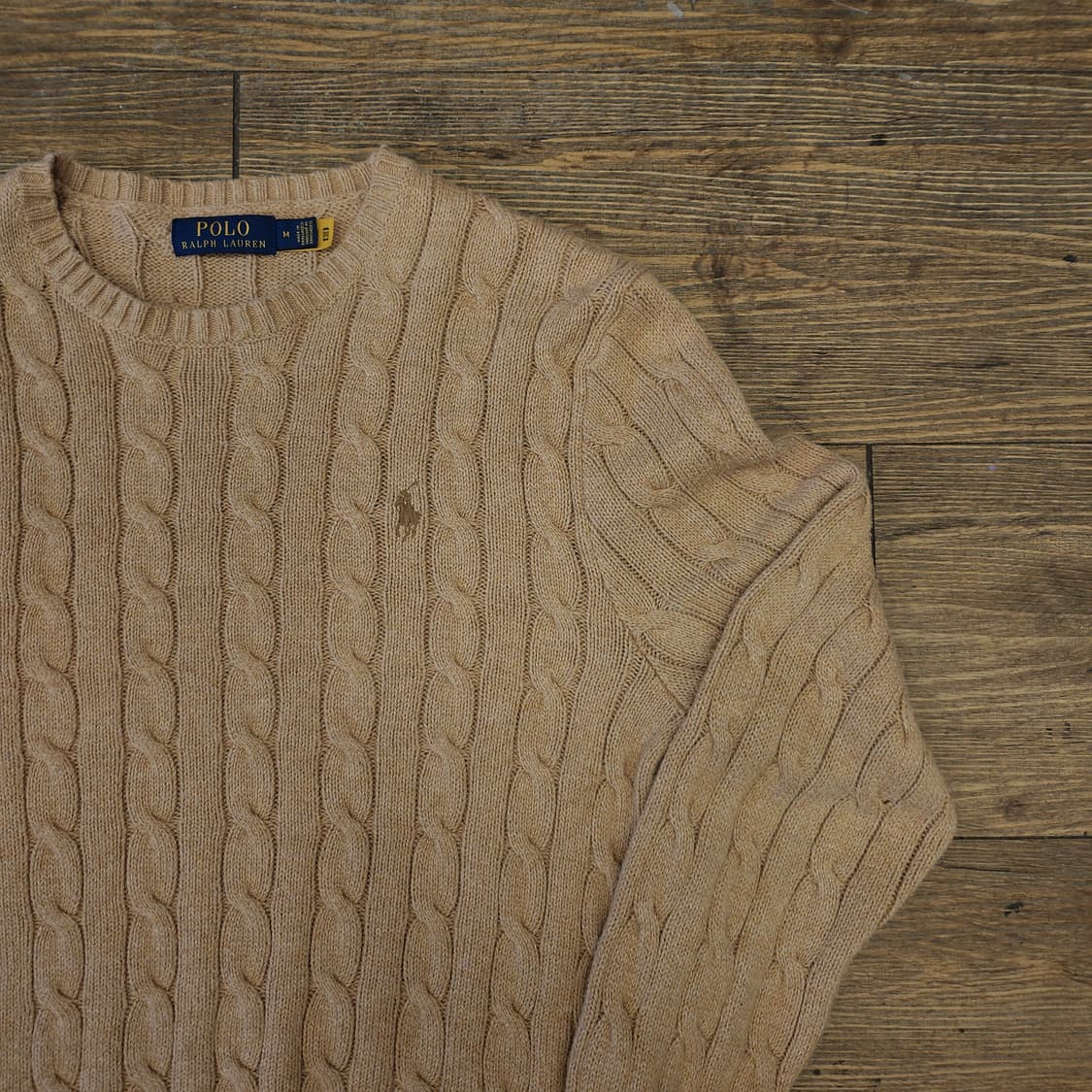 폴로 랄프로렌 케이블 니트 M 상품이미지1