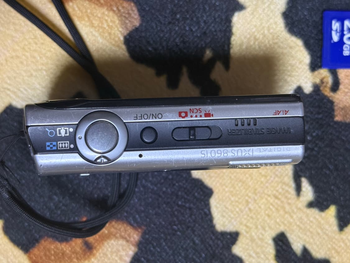 캐돈 디카 디지털 카메라 익서스 860 IS 상품이미지5