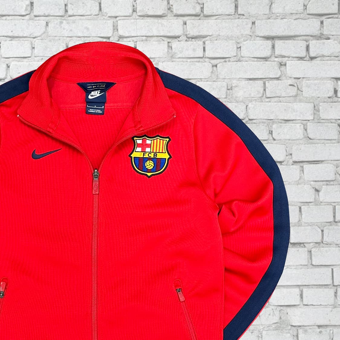 나이키 00s 올드스쿨 바르셀로나 빈티지 져지 우먼L(XS) 상품이미지1