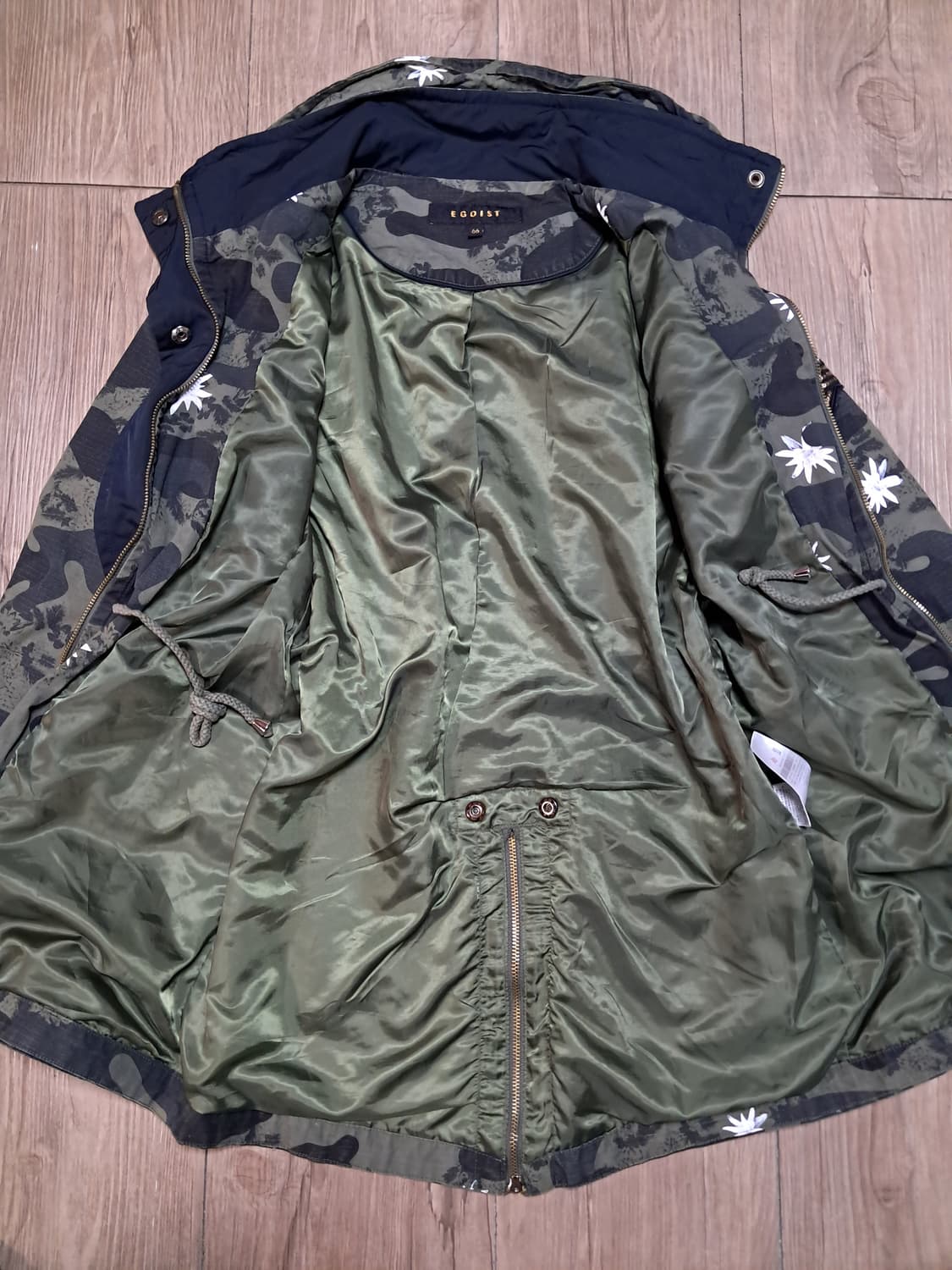 에고이스트 야상 자켓 66 흠집  상품이미지7