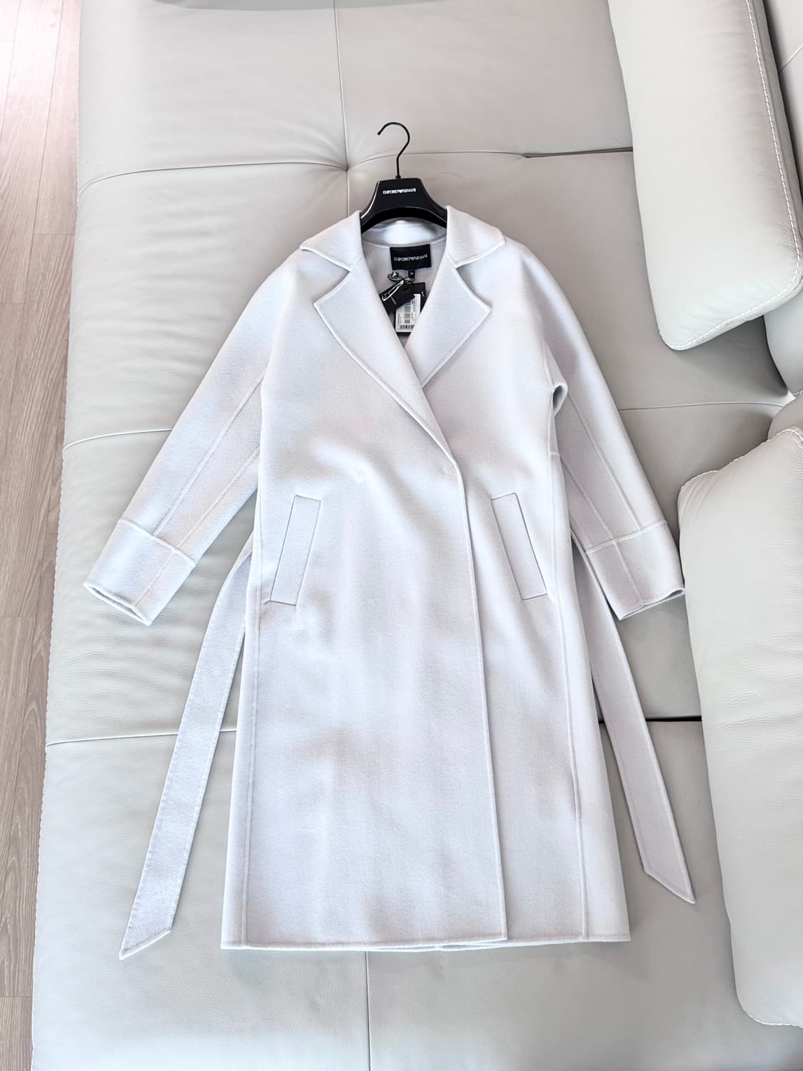 (새상품) 아르마니 캐시미어 100% 코트 36 (55) 상품이미지1