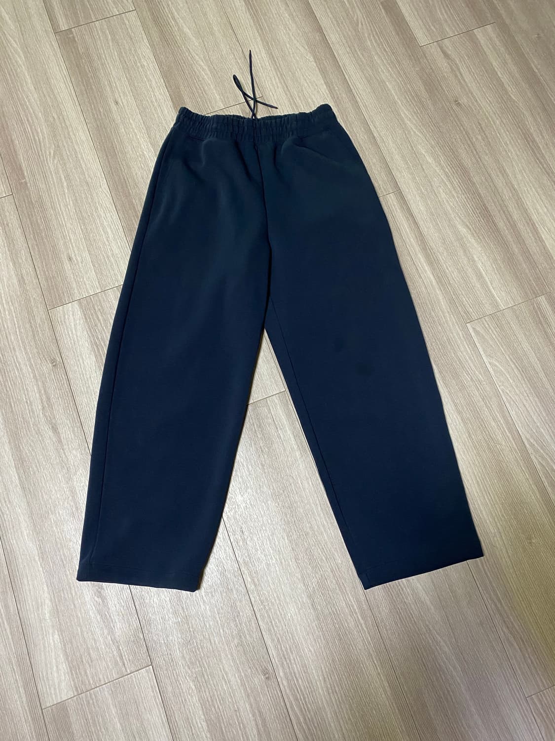유니클로 c 스웨트와이드팬츠 네이비 M 상품이미지2