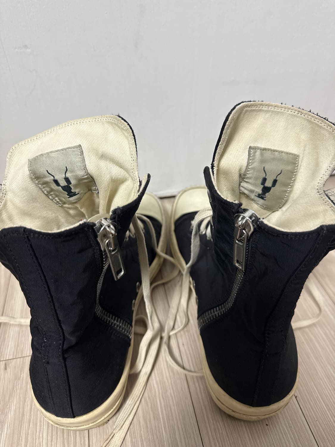 릭오웬스 다크쉐도우 레이스업 하이탑 상품이미지5