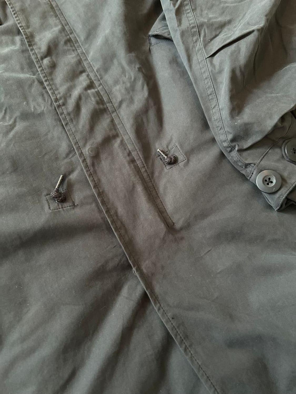 HOODED MODS COAT 후드 달린 모드 코트 상품이미지7