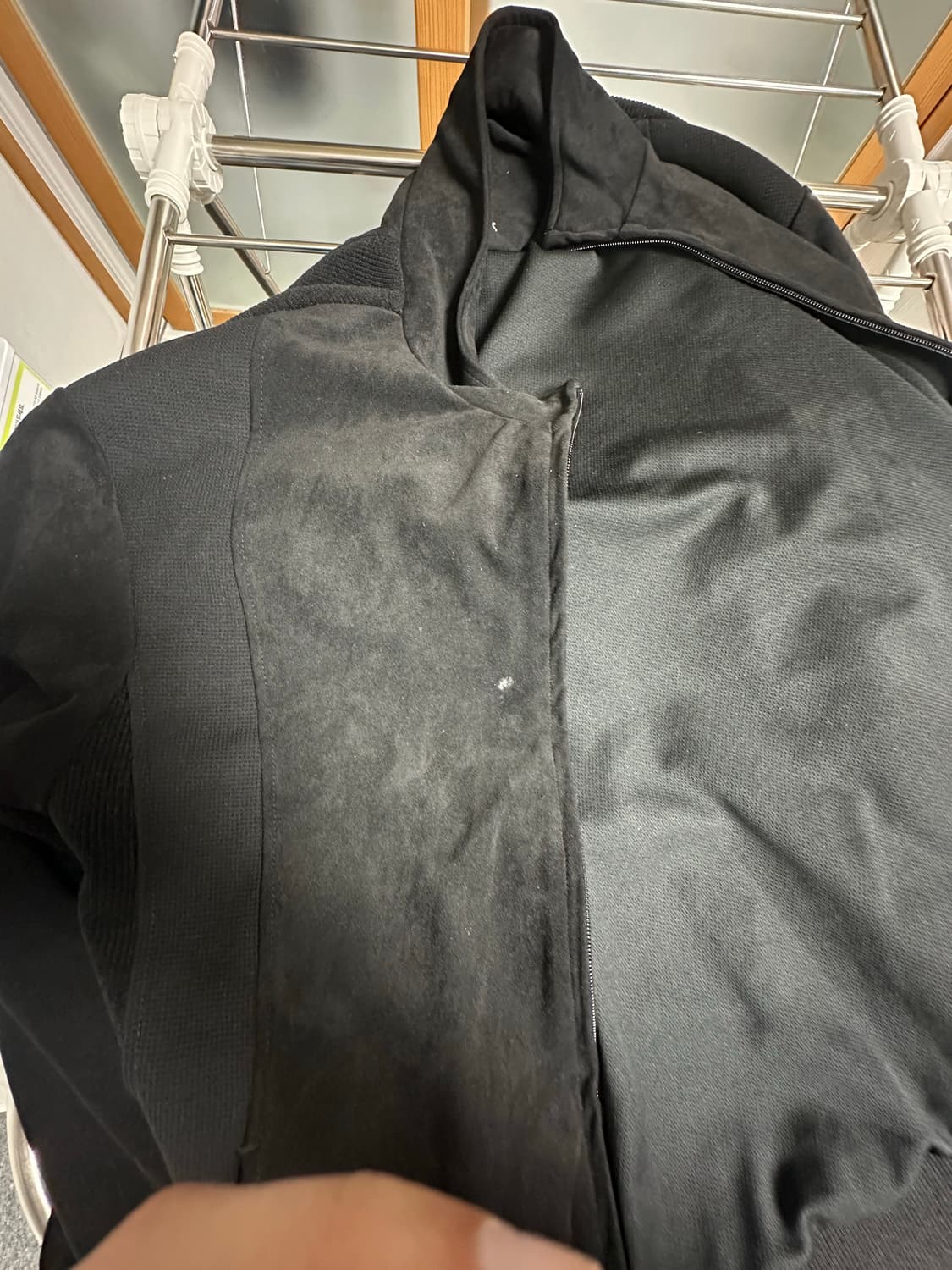 노드랩스 DEV:7 SUADE MIX JACKET_BLACK 상품이미지2