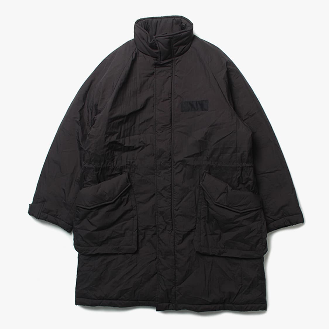 BEAMS "Black Down Trench" 상품이미지1