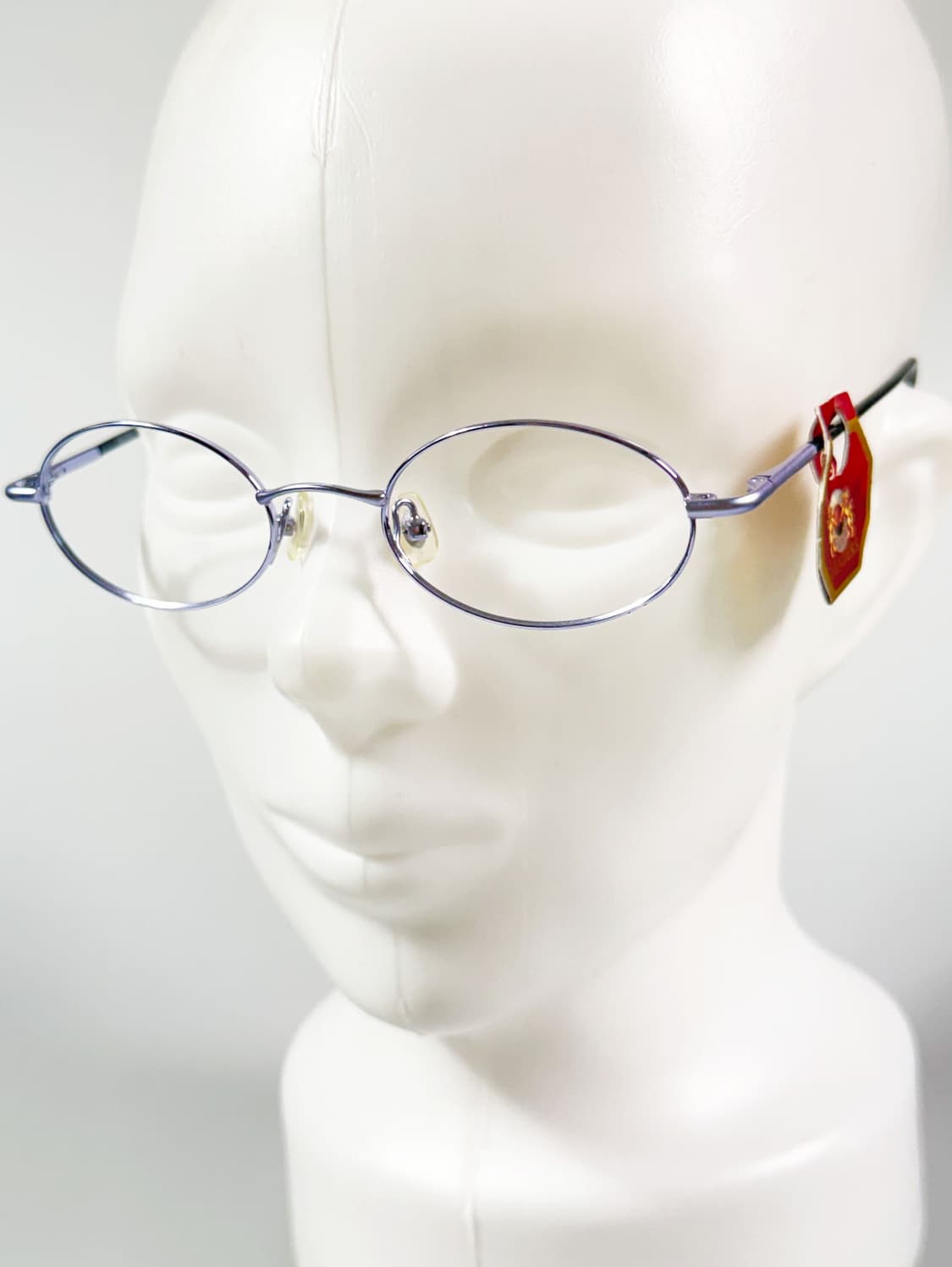 90s LEADERS 슬림 오벌 메탈 프레임 빈티지 안경 상품이미지8
