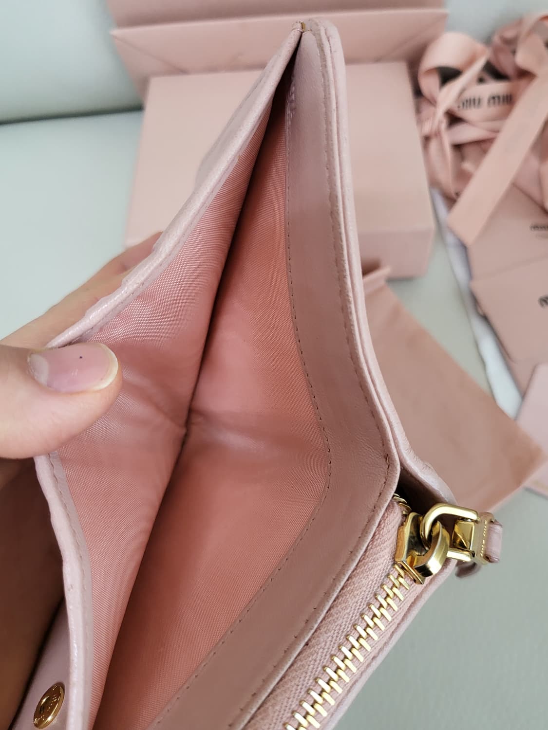 미우미우 반지갑  상품이미지9