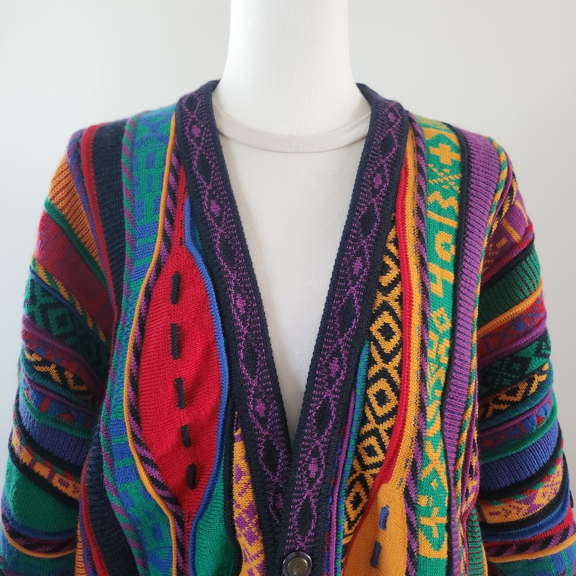 빈티지 케이블 여성 가디건 니트  상품이미지3