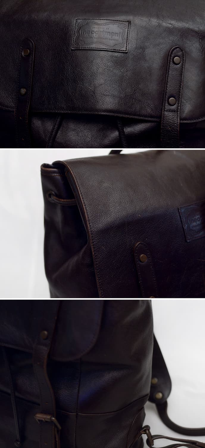 더파트먼트 풀그레인 올레더 아메리칸 클래식 백팩 상품이미지8