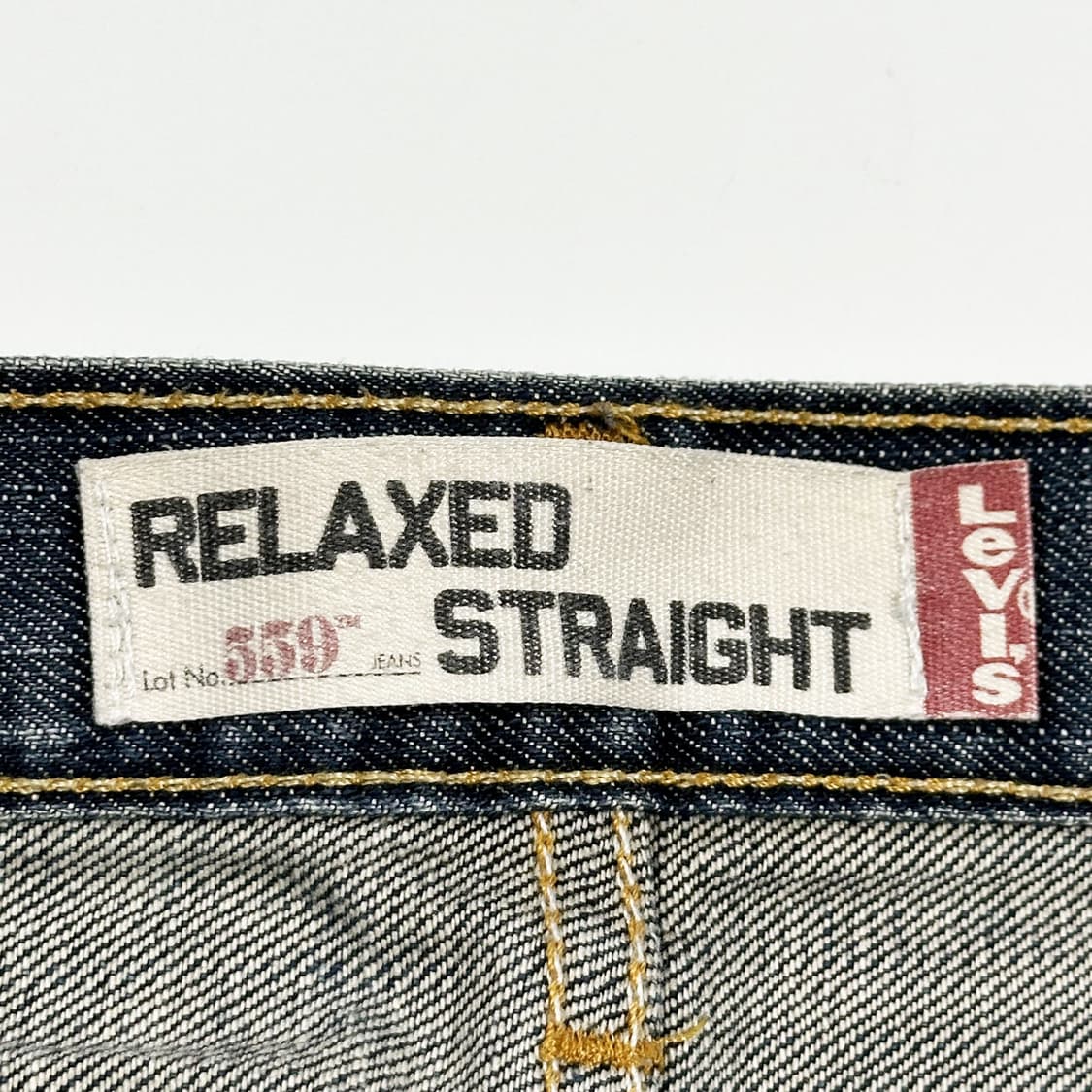 32 리바이스 559 와이드 스트레이트 워싱 데님팬츠 상품이미지6