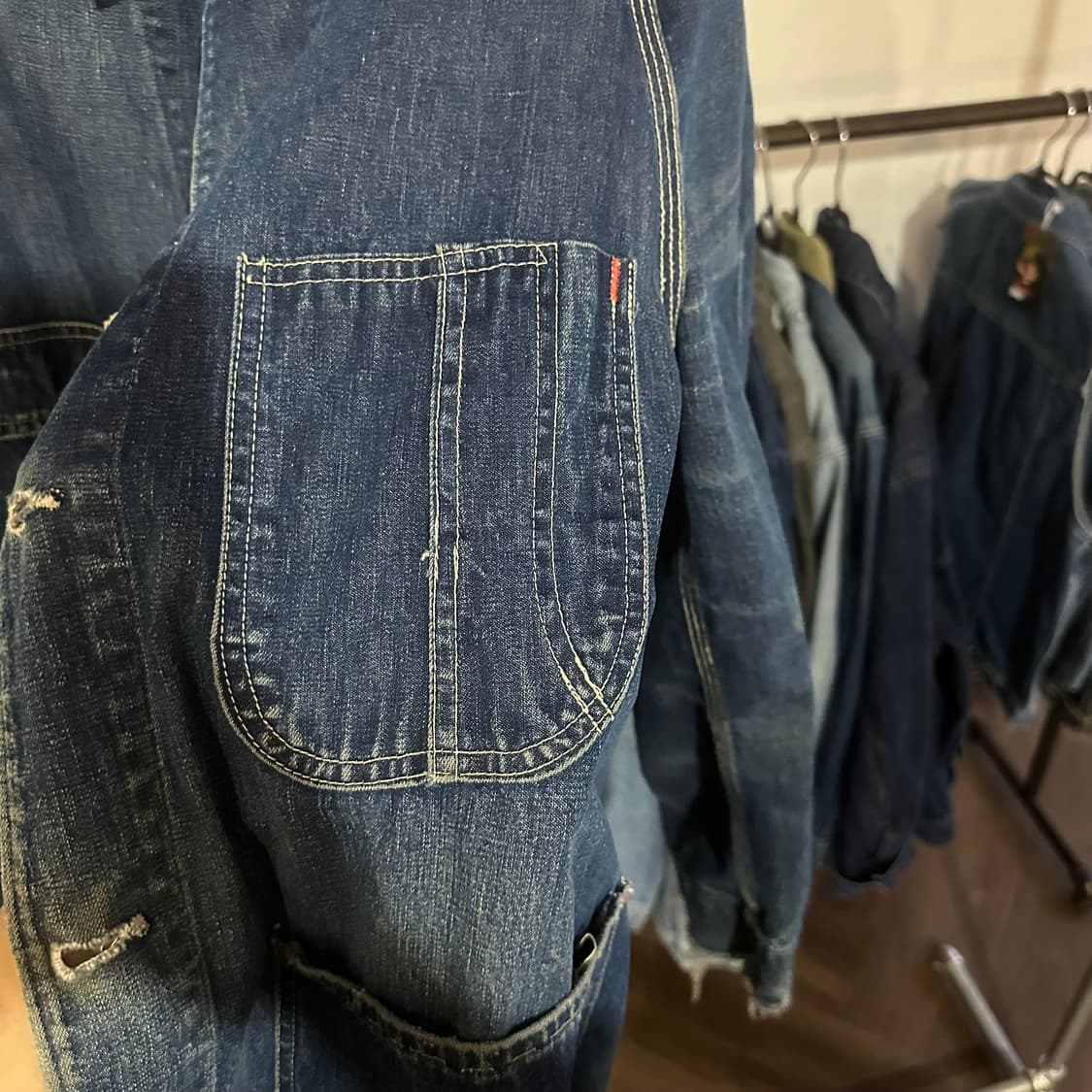 빈티지 데님자켓 3 상품이미지6