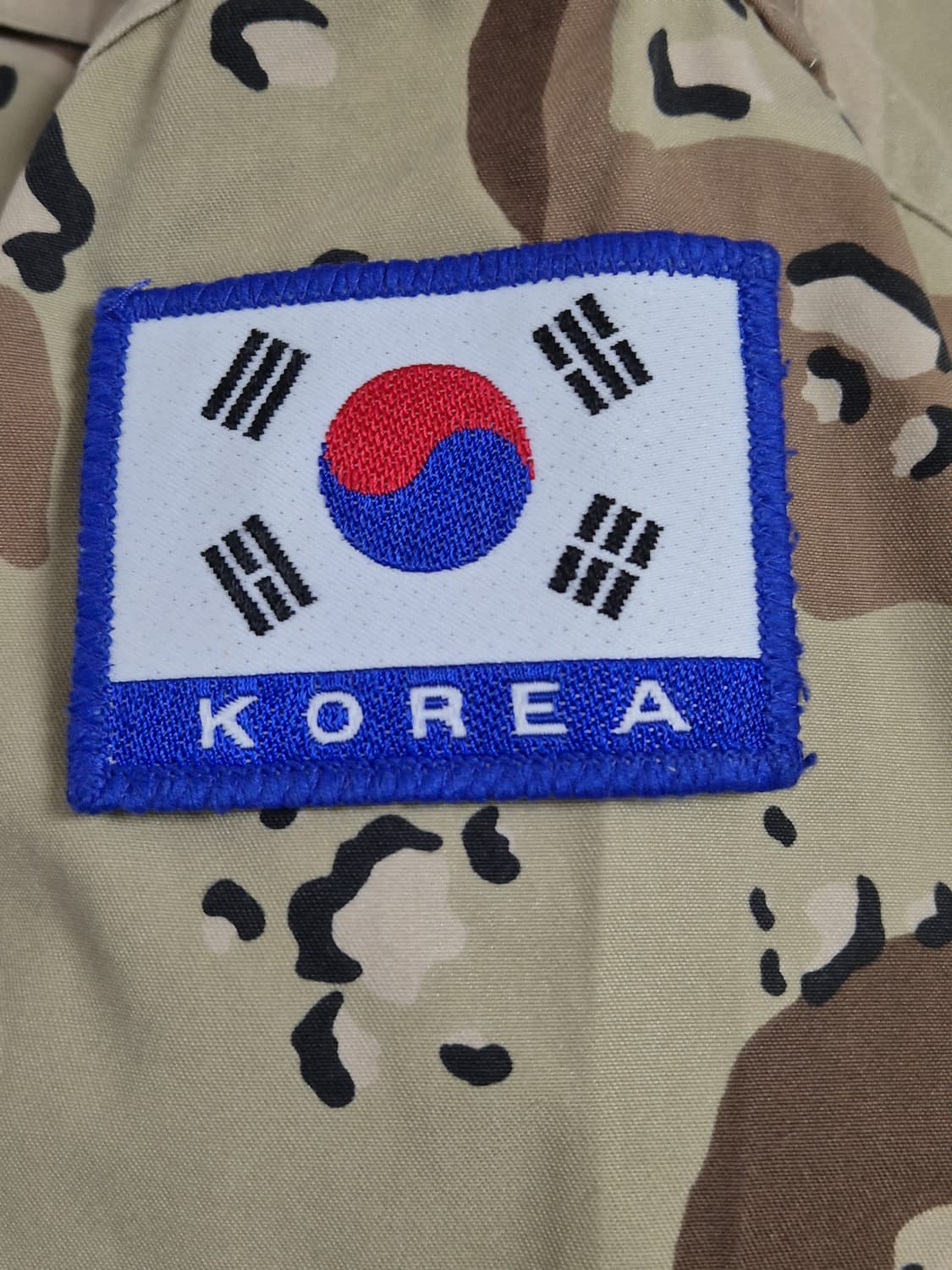 육군 구형 걸프전/상록수 부대 사막복 의무 대위 전투복 상의 자켓 (L) 상품이미지9