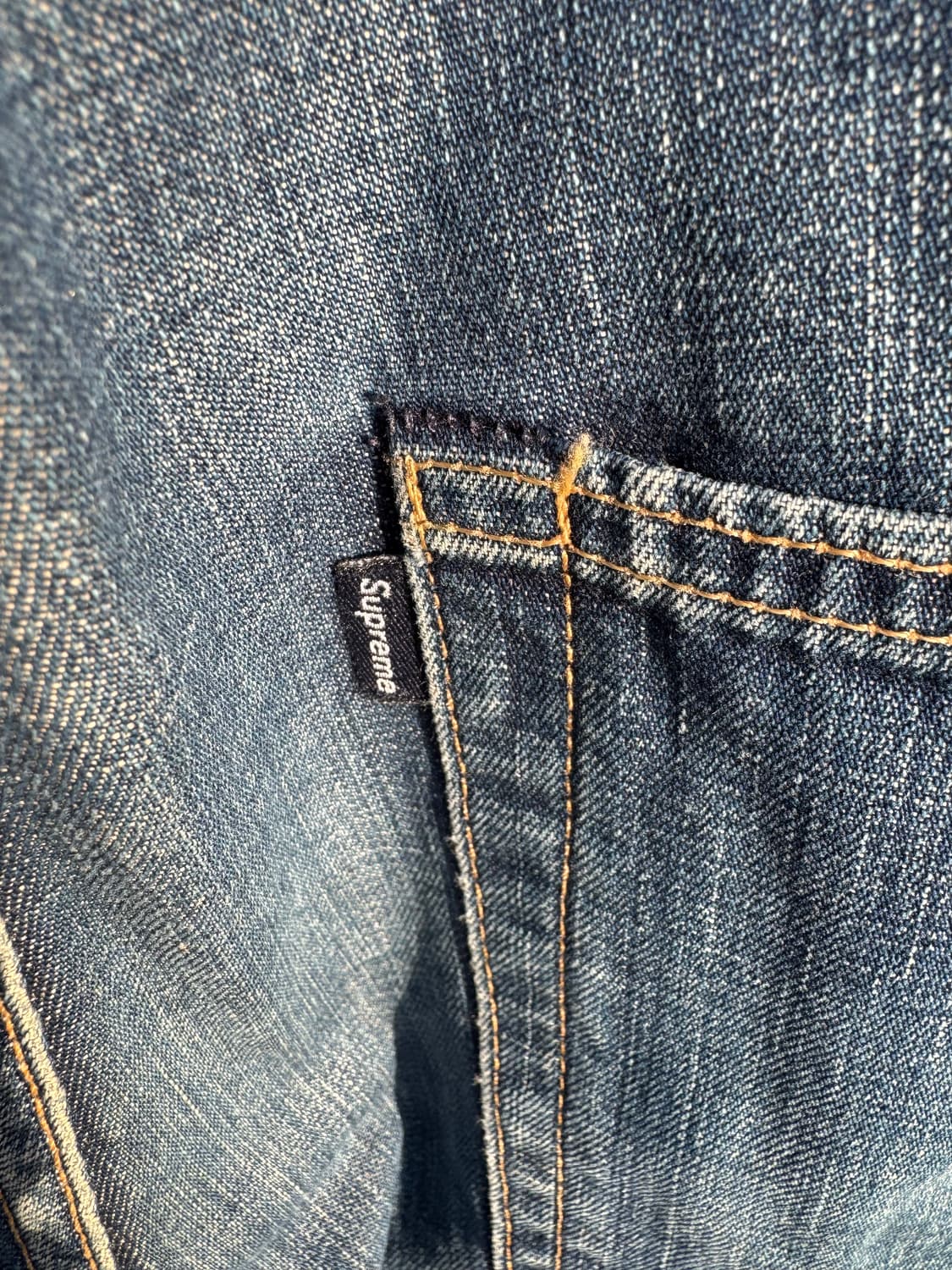 90s 슈프림 셀비지 데님팬츠 상품이미지5