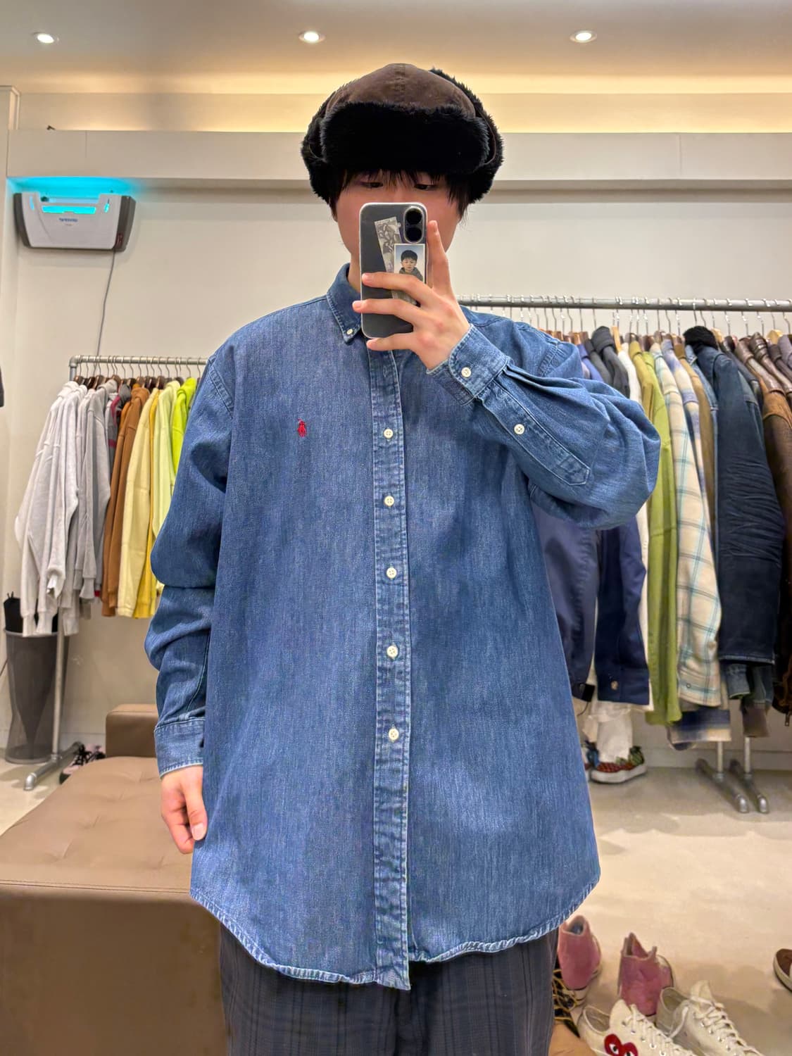 폴로 랄프로렌 데님 셔츠 상품이미지8