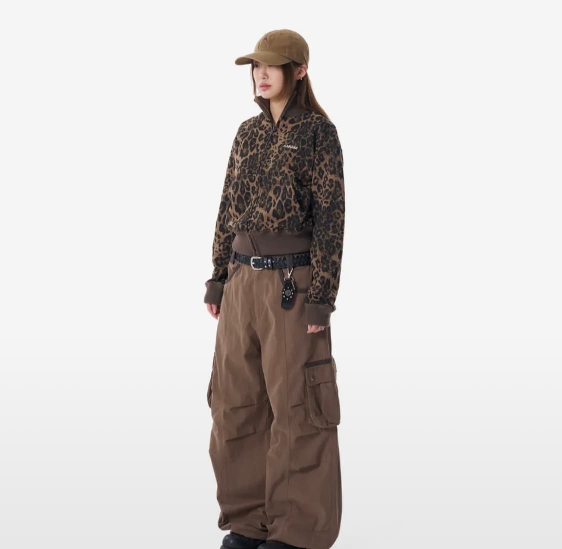 아캄 핀턱 카고팬츠 사이즈1 상품이미지3