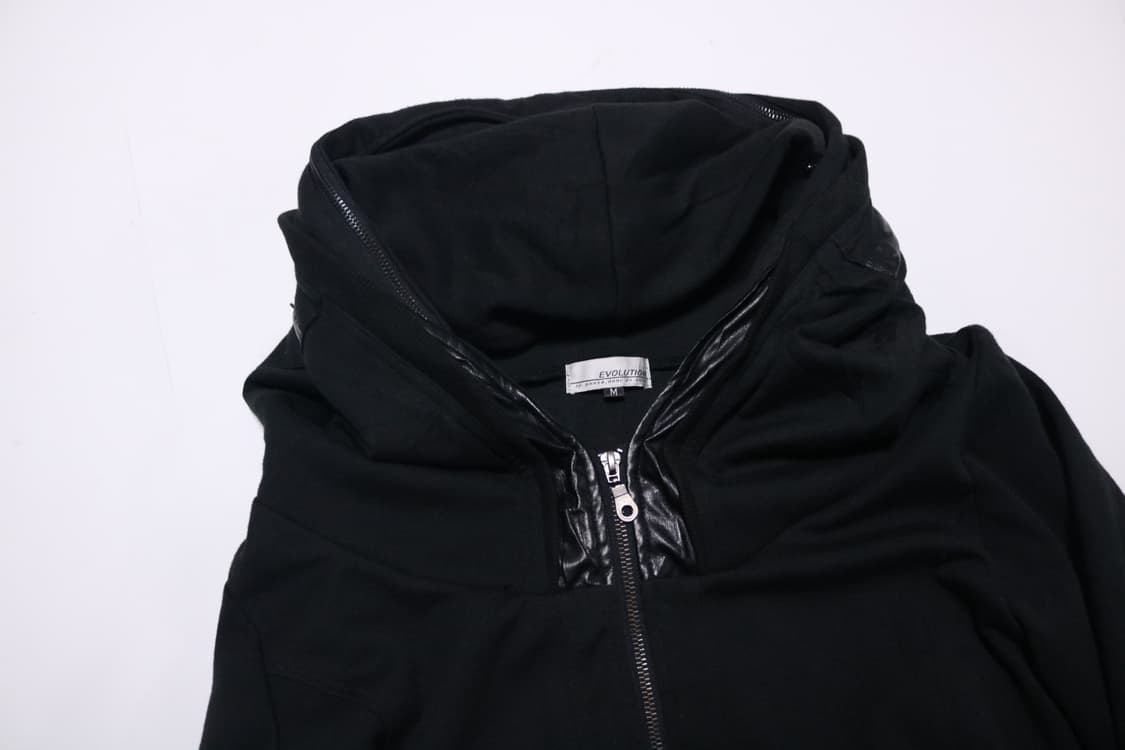 빅 넥 폴라 후드집업 상품이미지2