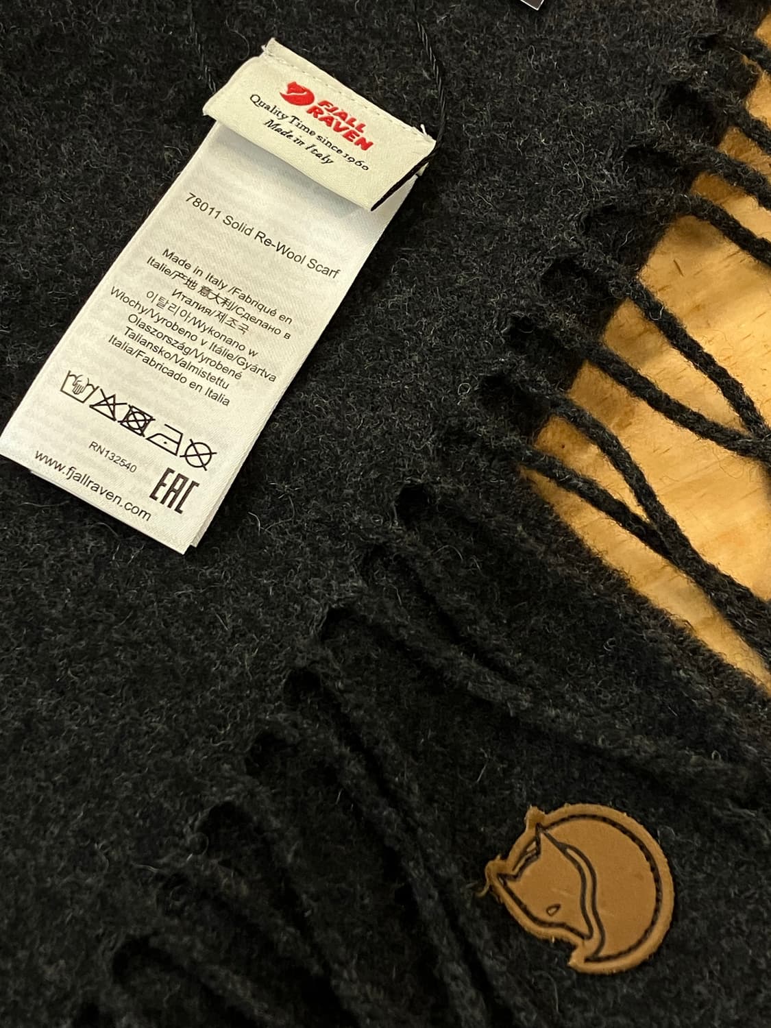 피엘라벤 목도리 머플러 차콜  #csz2912 상품이미지2