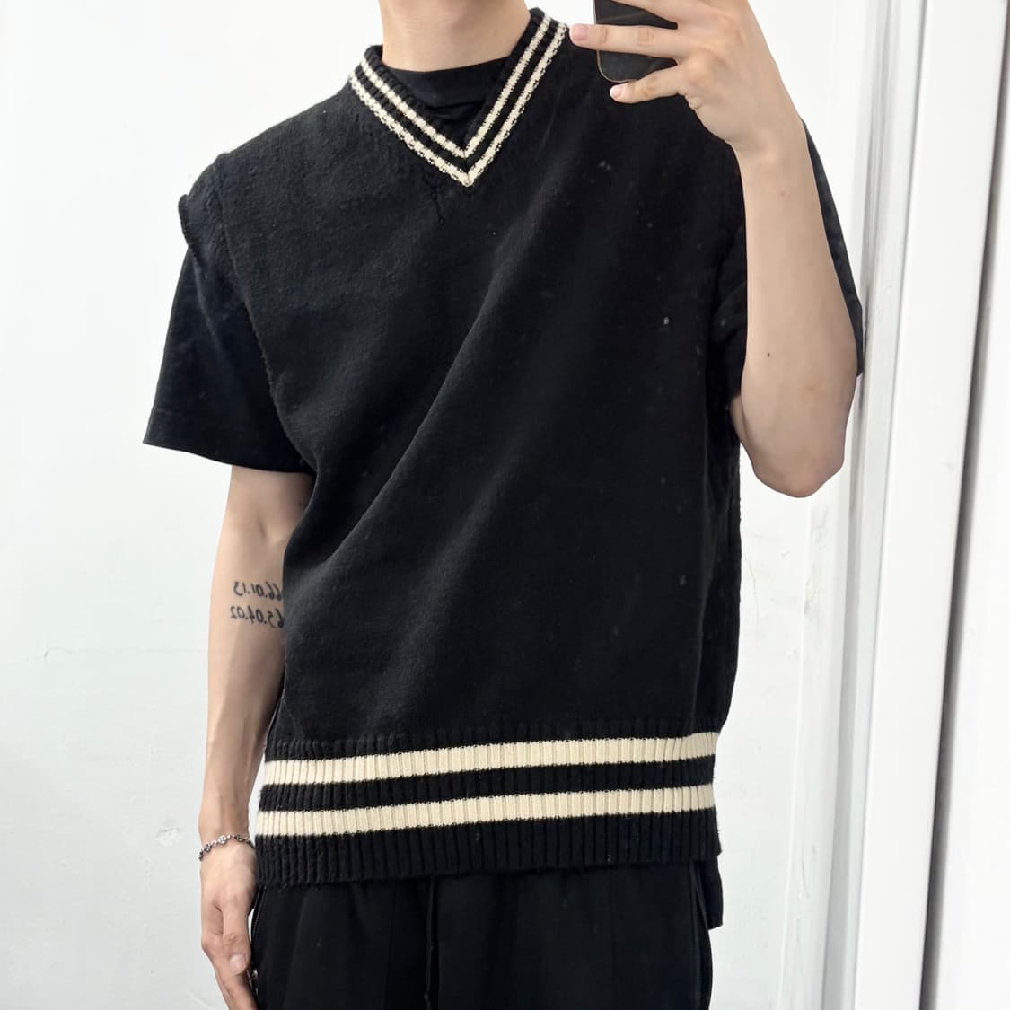 메종 마르지엘라 21FW 니트 조끼 상품이미지4