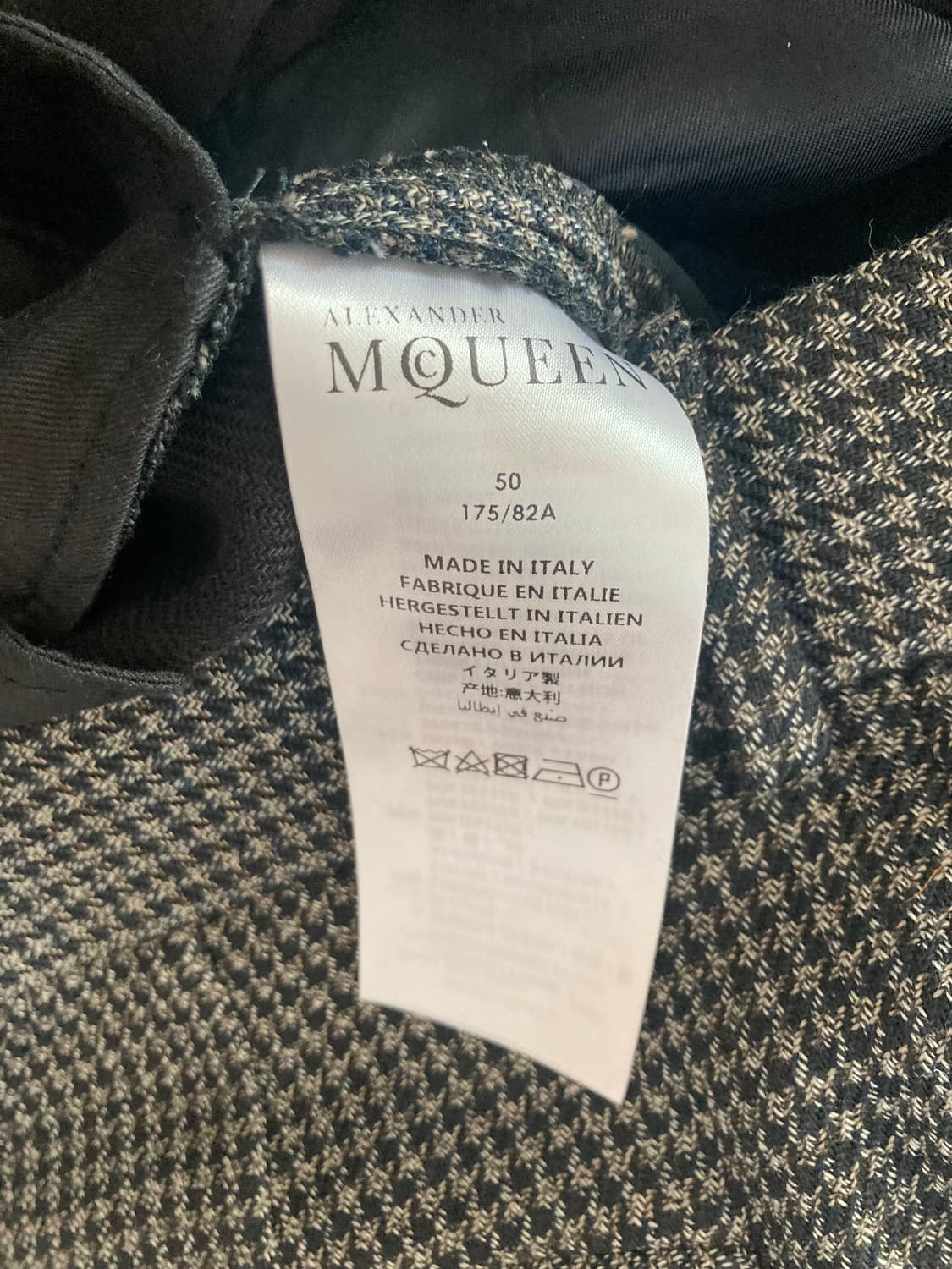 알렉산더 맥퀸 트위드 수트 상품이미지6