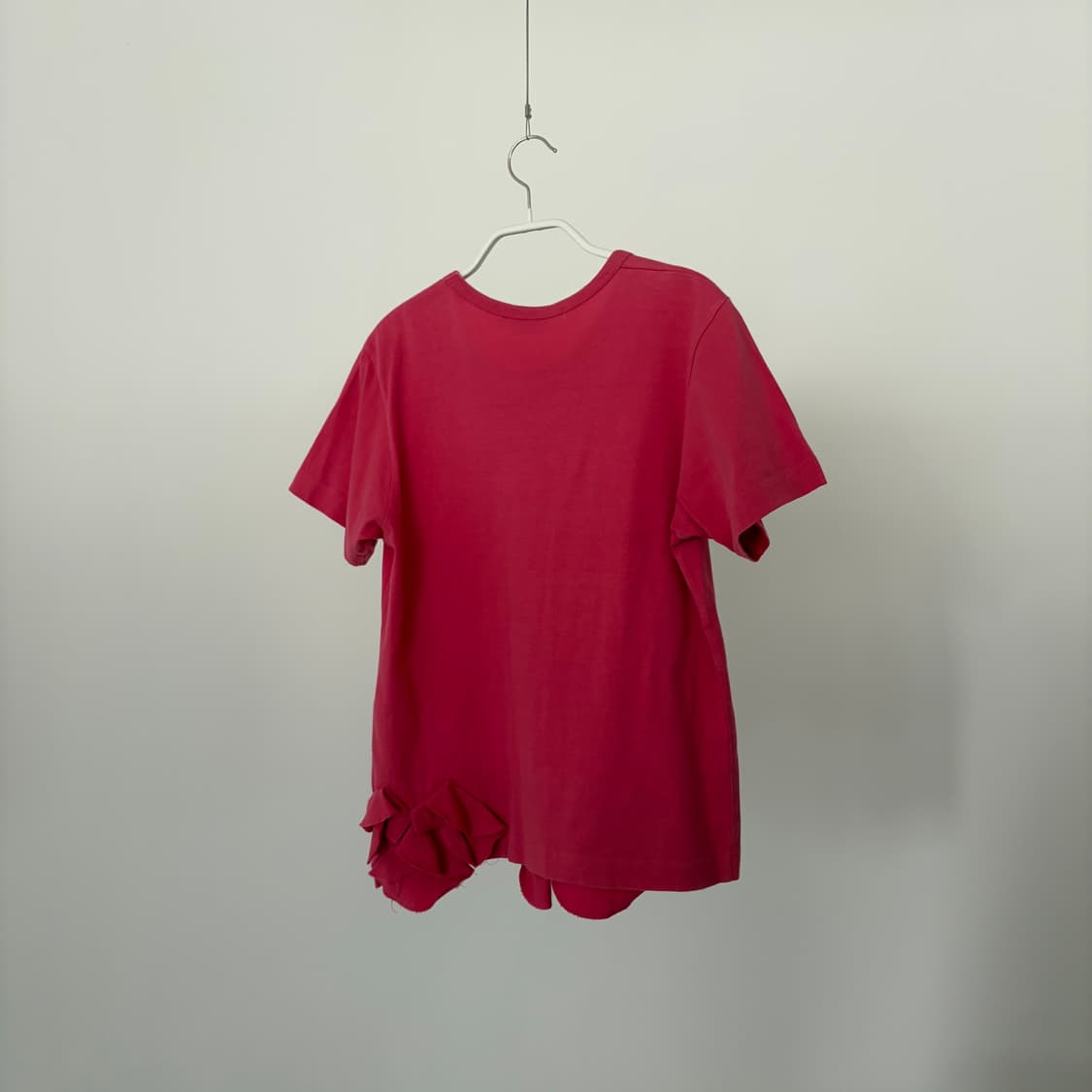 Pink Ruffle Half T 상품이미지5