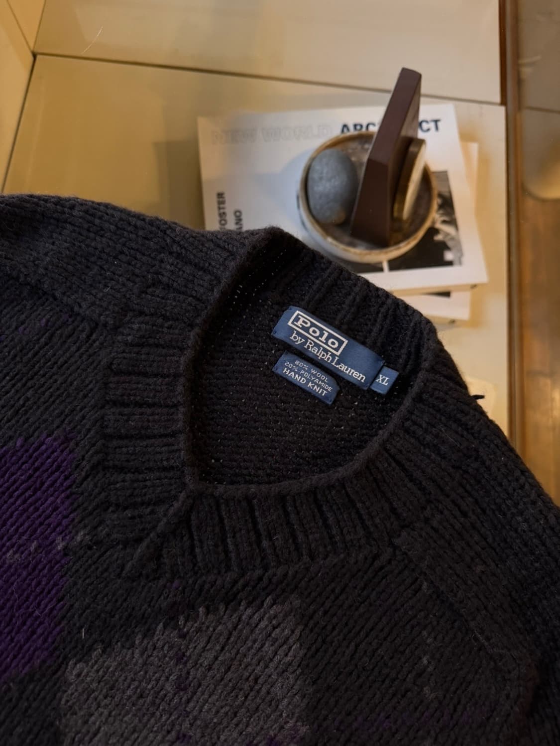 폴로 랄프로렌 패치 핸드 니트 105 상품이미지6