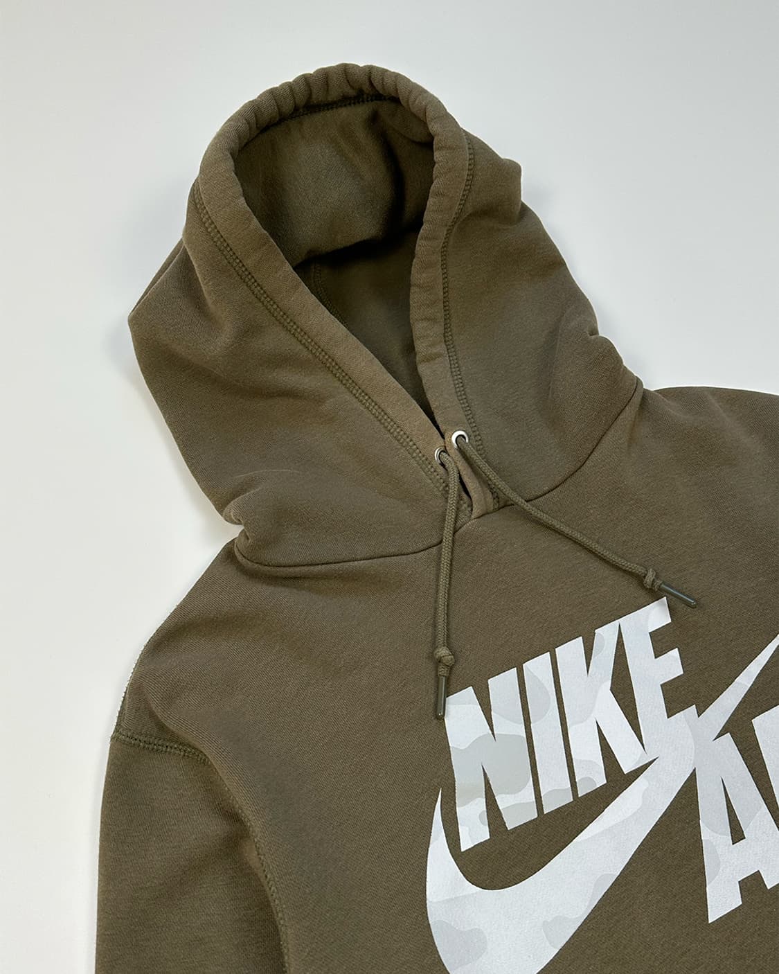 나이키 카모 로고 기모 후드티 상품이미지3