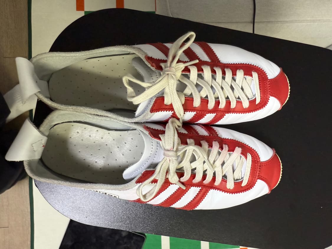 아디다스 재팬 클라우드 화이트 파워 레드 280 상품이미지4