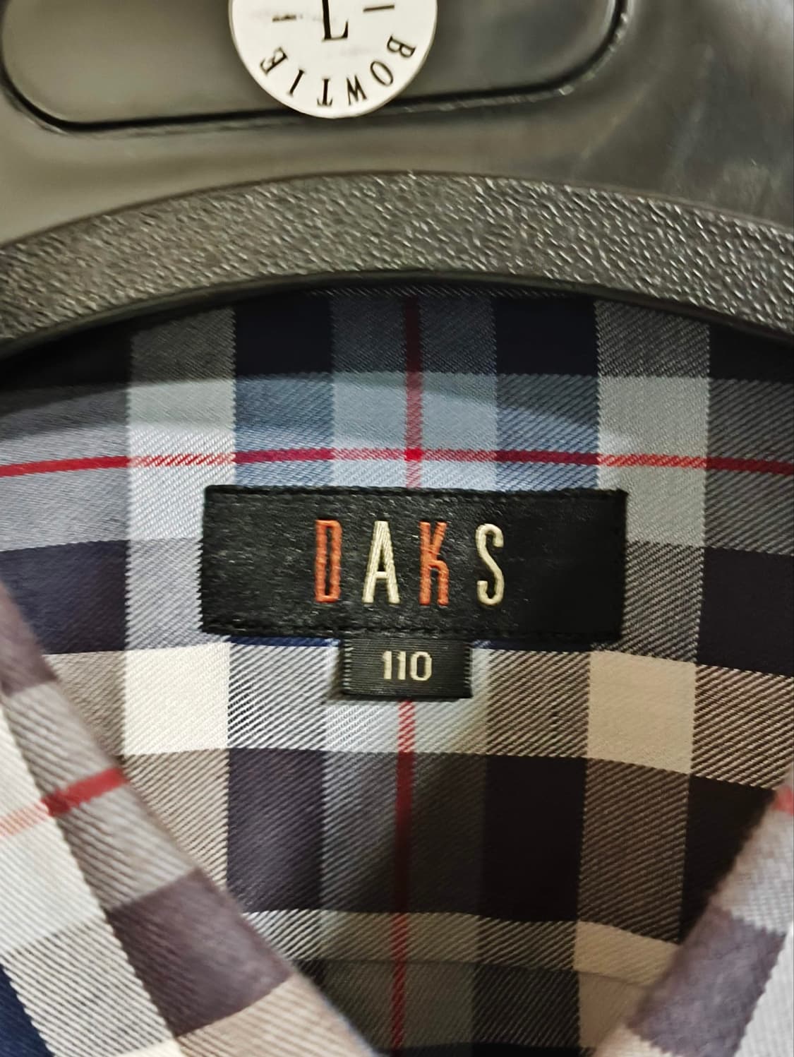 110 닥스 체크 남방 셔츠 상품이미지2