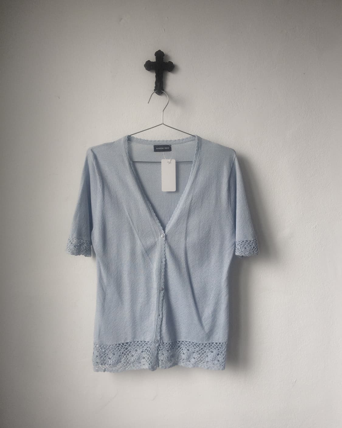 Crochet point knit cardigan 상품이미지1