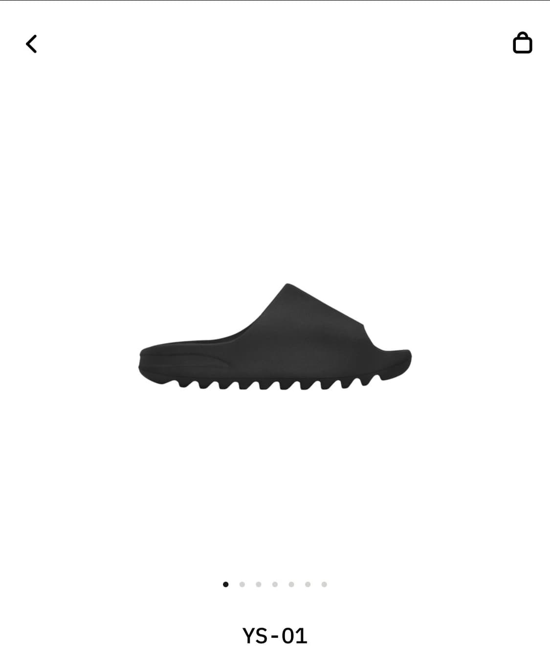 이지 슬라이드 YS-01 size 8 블랙 상품이미지1