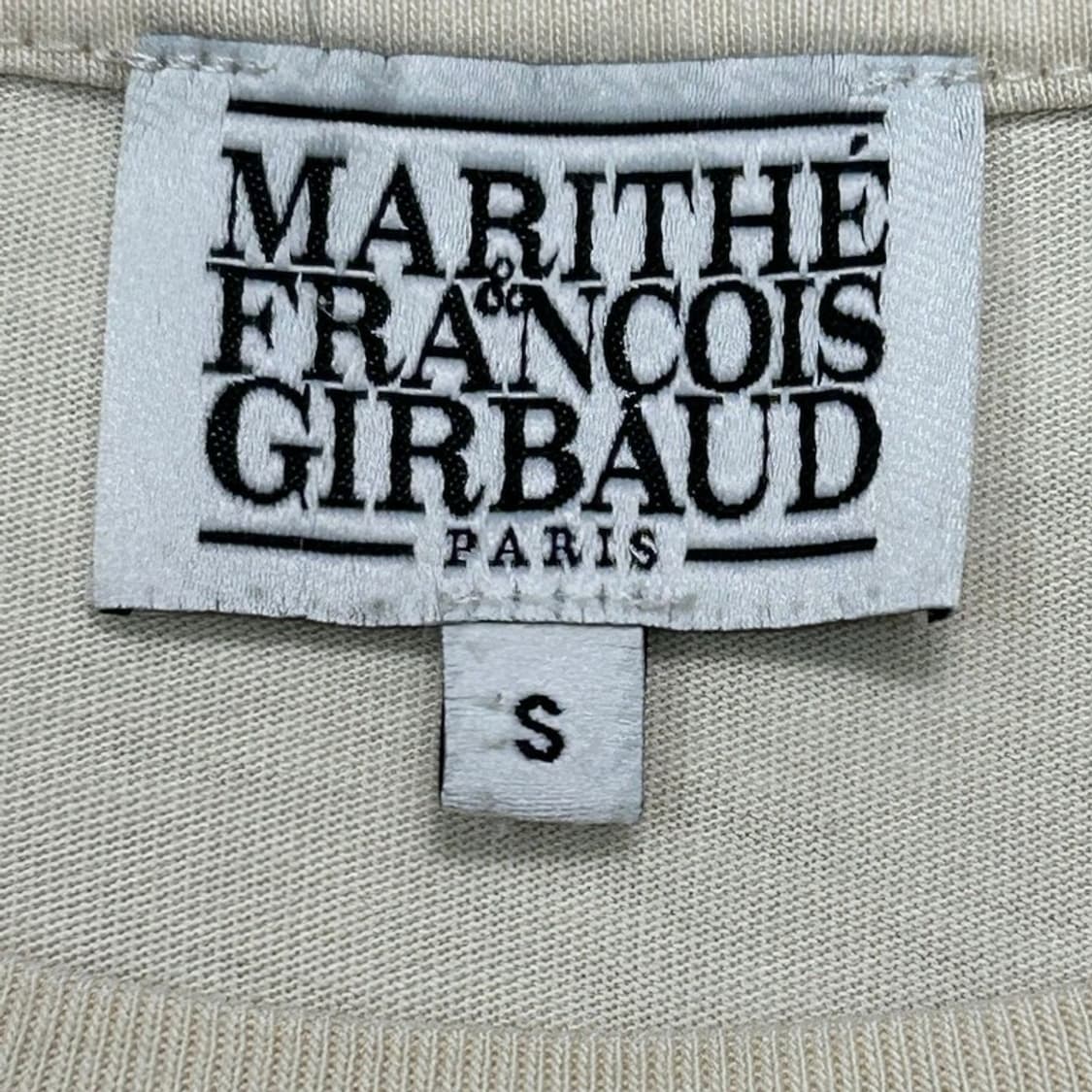 MARITHE FRANCOIS GIRBAUD 티셔츠 라이트베이지 S 상품이미지6