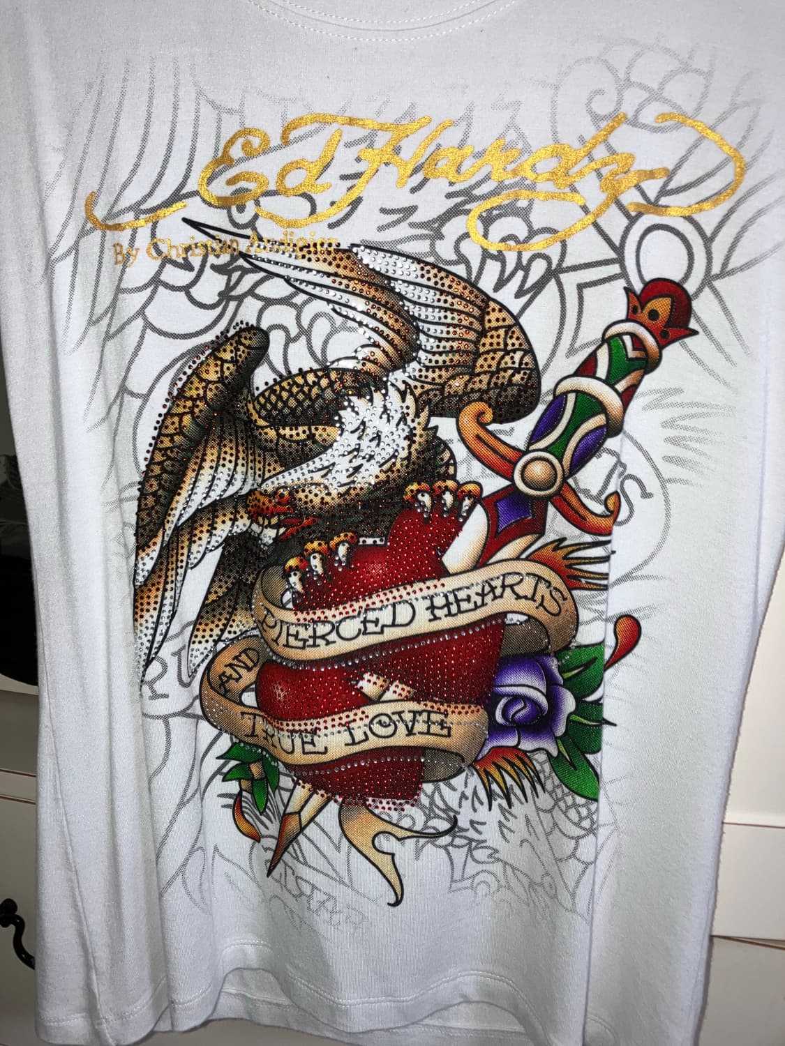 에드하디 Ed hardy pierced hearts top 상품이미지1