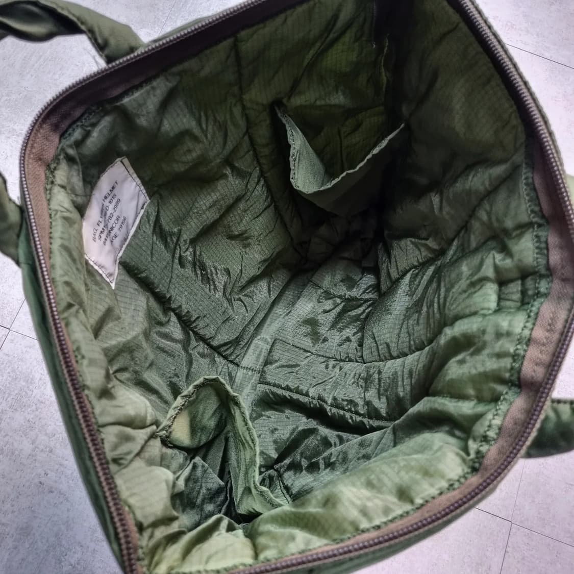 00s 미공군 헬멧백 풀 패치업 미사용품 상품이미지6