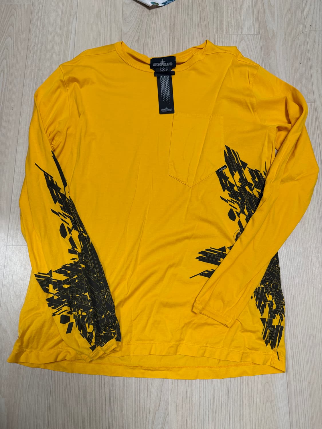 스톤아일랜드 쉐도우프로젝트 옐로우 롱슬리브 xl 상품이미지1