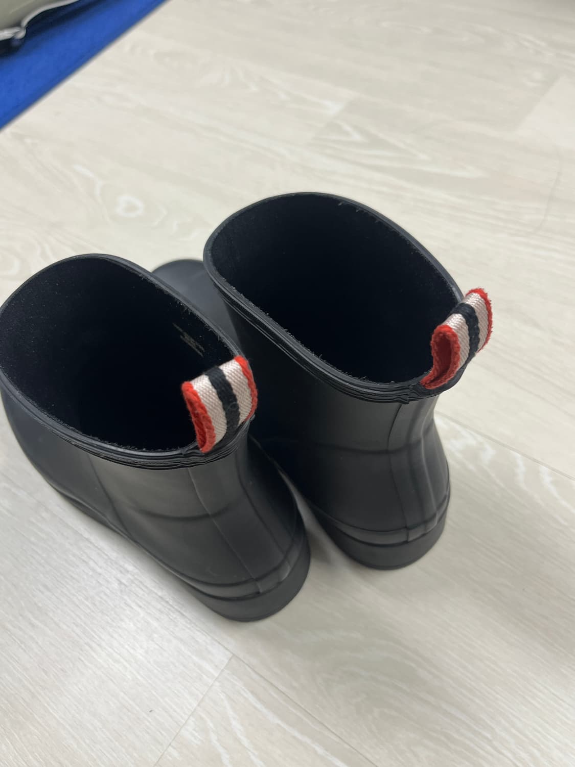 헌터 플레이 숏 레인부츠 블랙 250 상품이미지5