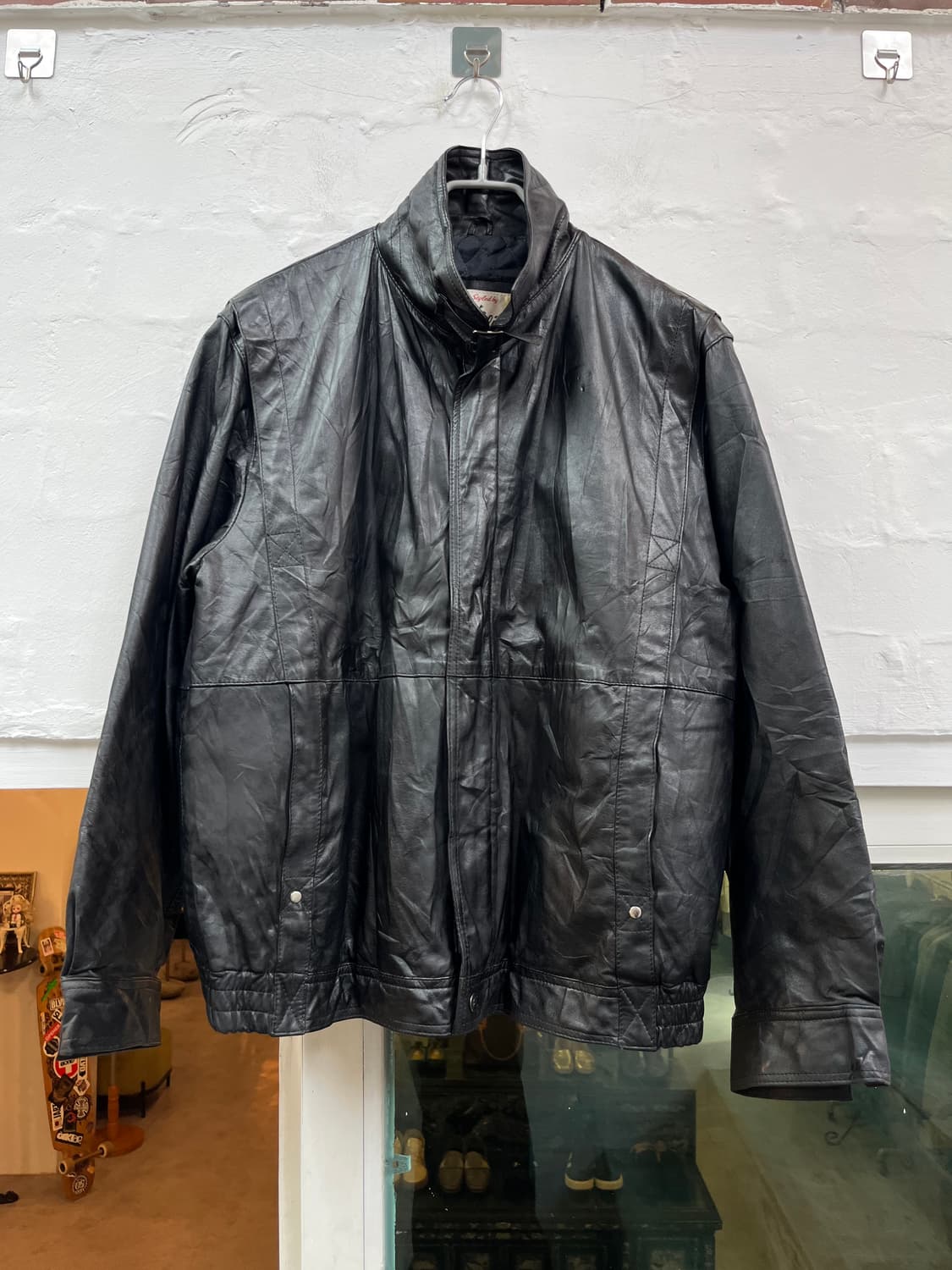 Elite MADE IN JAPAN 가죽자켓 블랙 LLL 상품이미지1
