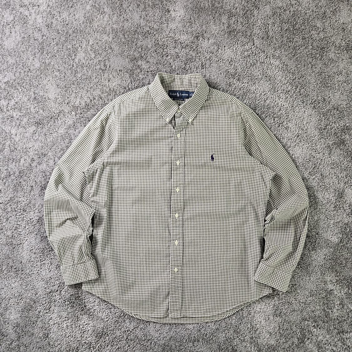 [무료배송] RALPH LAUREN 체크 긴팔 셔츠 상품이미지1